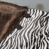 Velder Horsewear Fliegendecke mit Halsteil Zebra Schwarz/Weiß