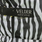 Velder Horsewear Fliegendecke mit Halsteil Zebra Schwarz/Weiß