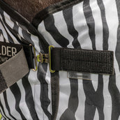 Velder Horsewear Fliegendecke mit Halsteil Zebra Schwarz/Weiß