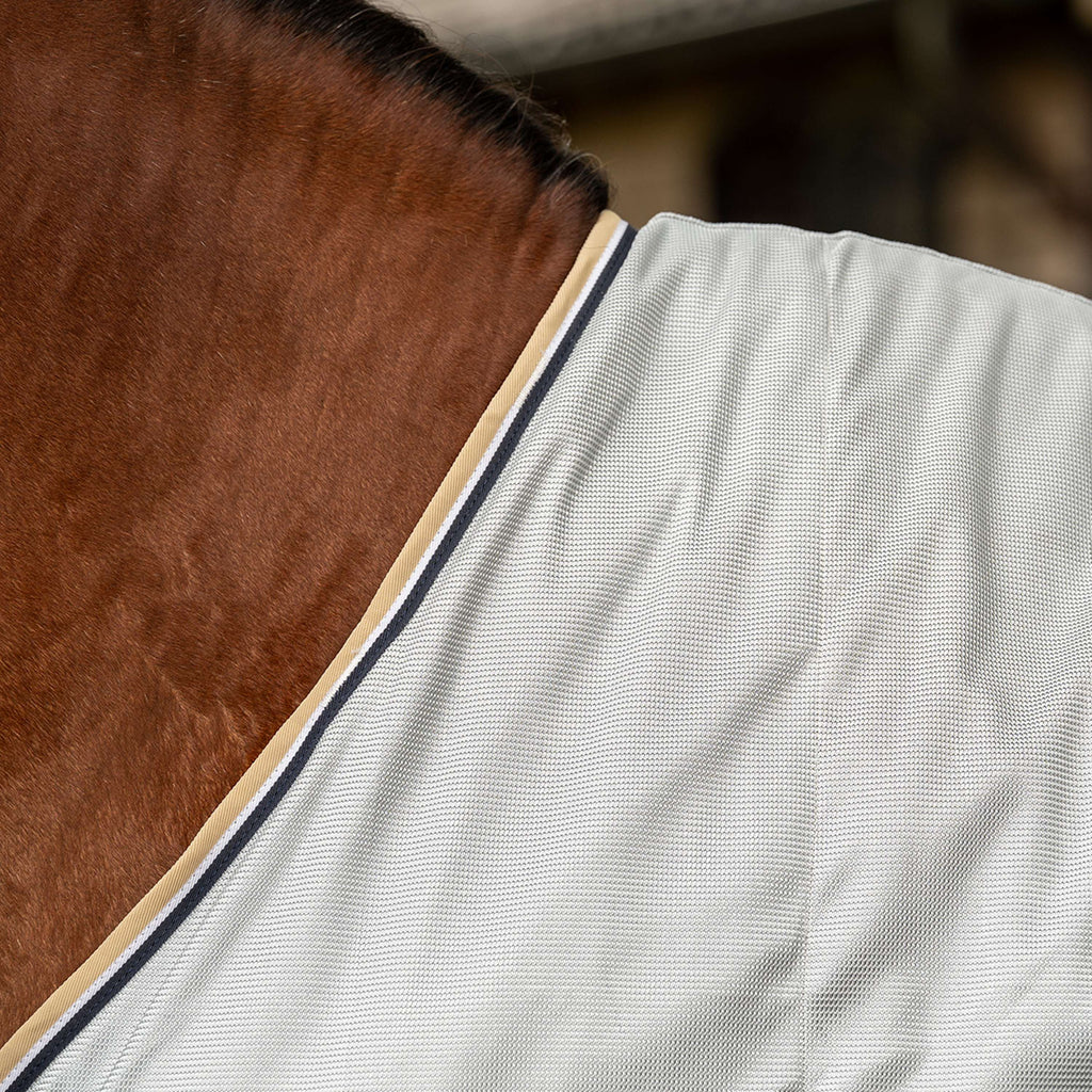 Velder Horsewear Premium Fliegendecke Pearl Grey