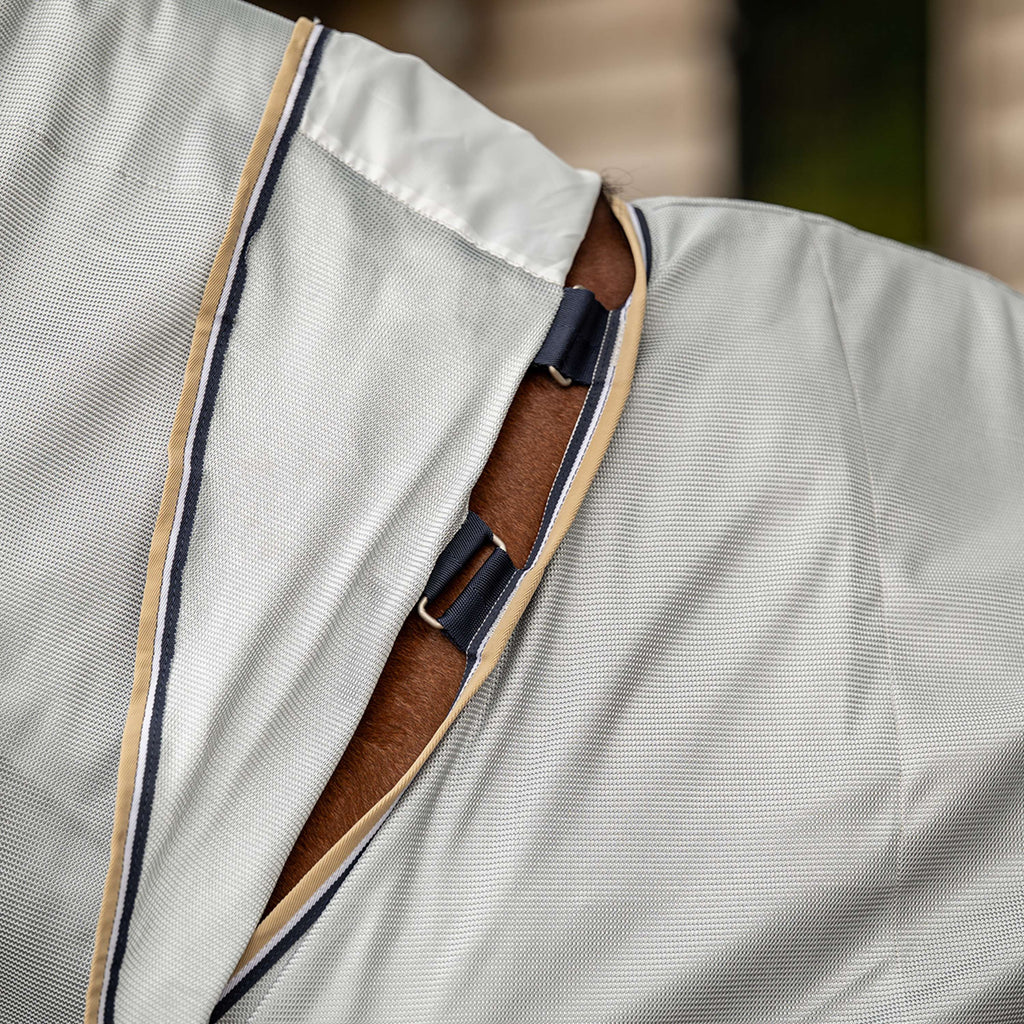 Velder Horsewear Premium Fliegendecke Pearl Grey