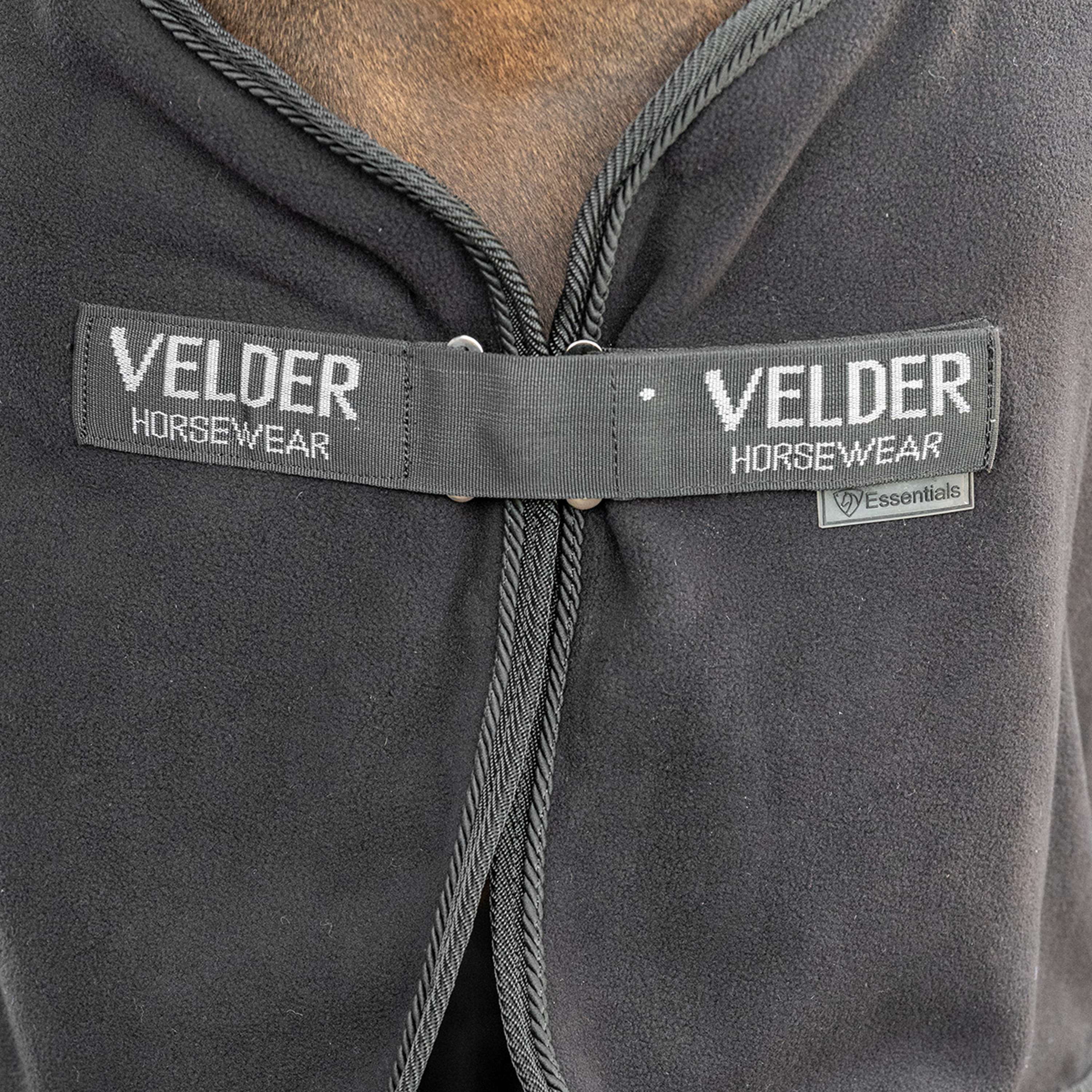 Velder Horsewear Essentials Fleecedecke Comfy Schwarz