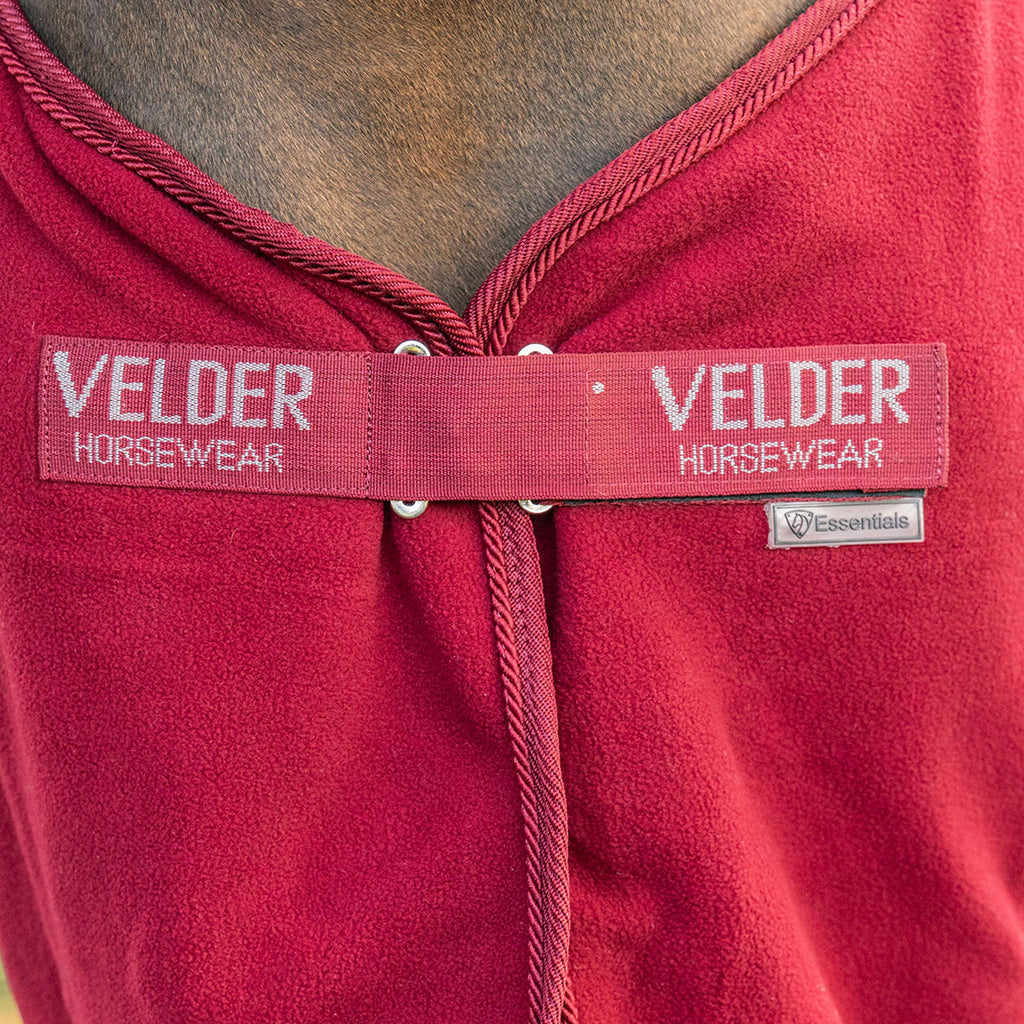 Velder Horsewear Essentials Fleecedecke Comfy Bordeaux
