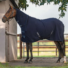Velder Horsewear Essentials Fleecedecke Comfy mit Halsteil Navy