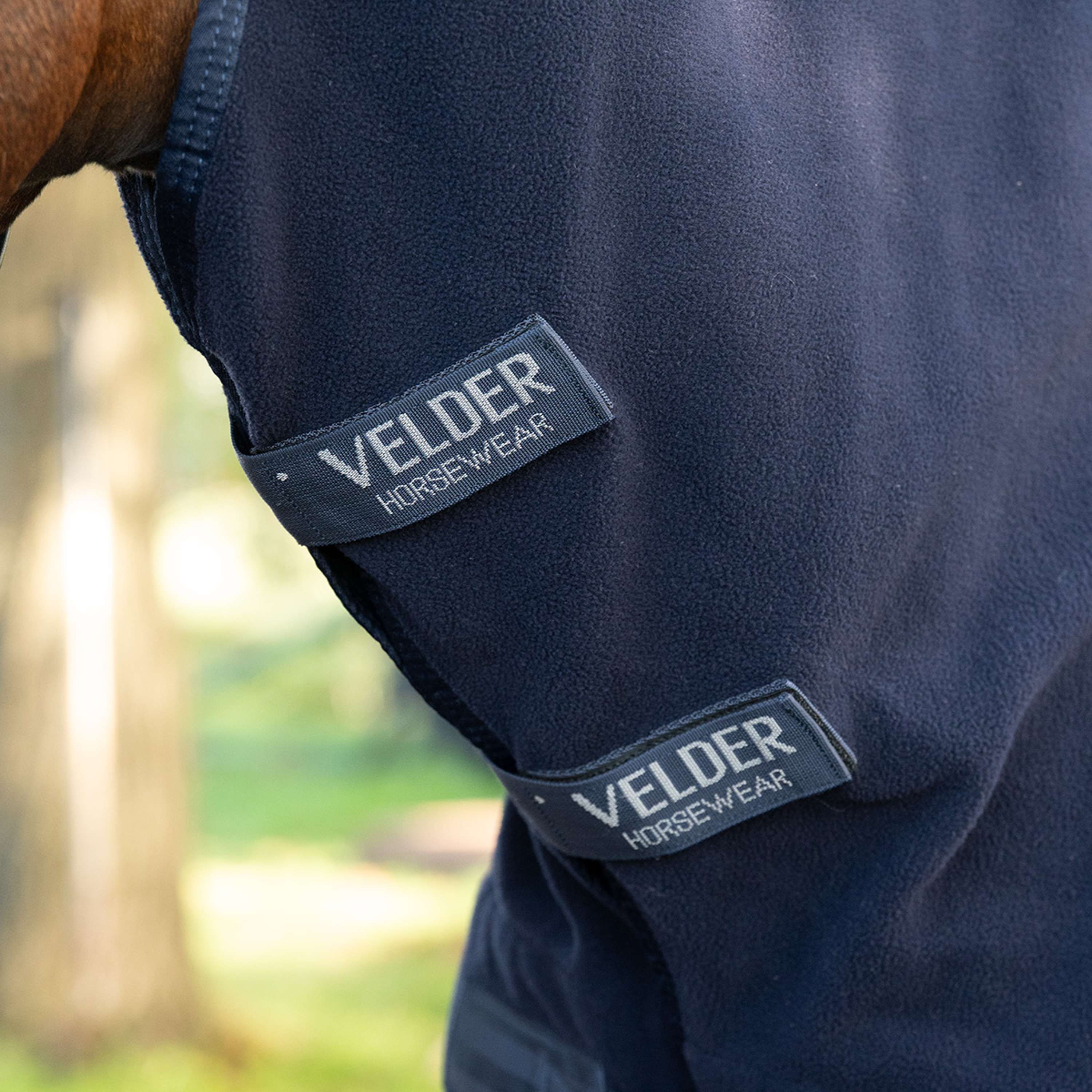 Velder Horsewear Essentials Fleecedecke Comfy mit Halsteil Navy