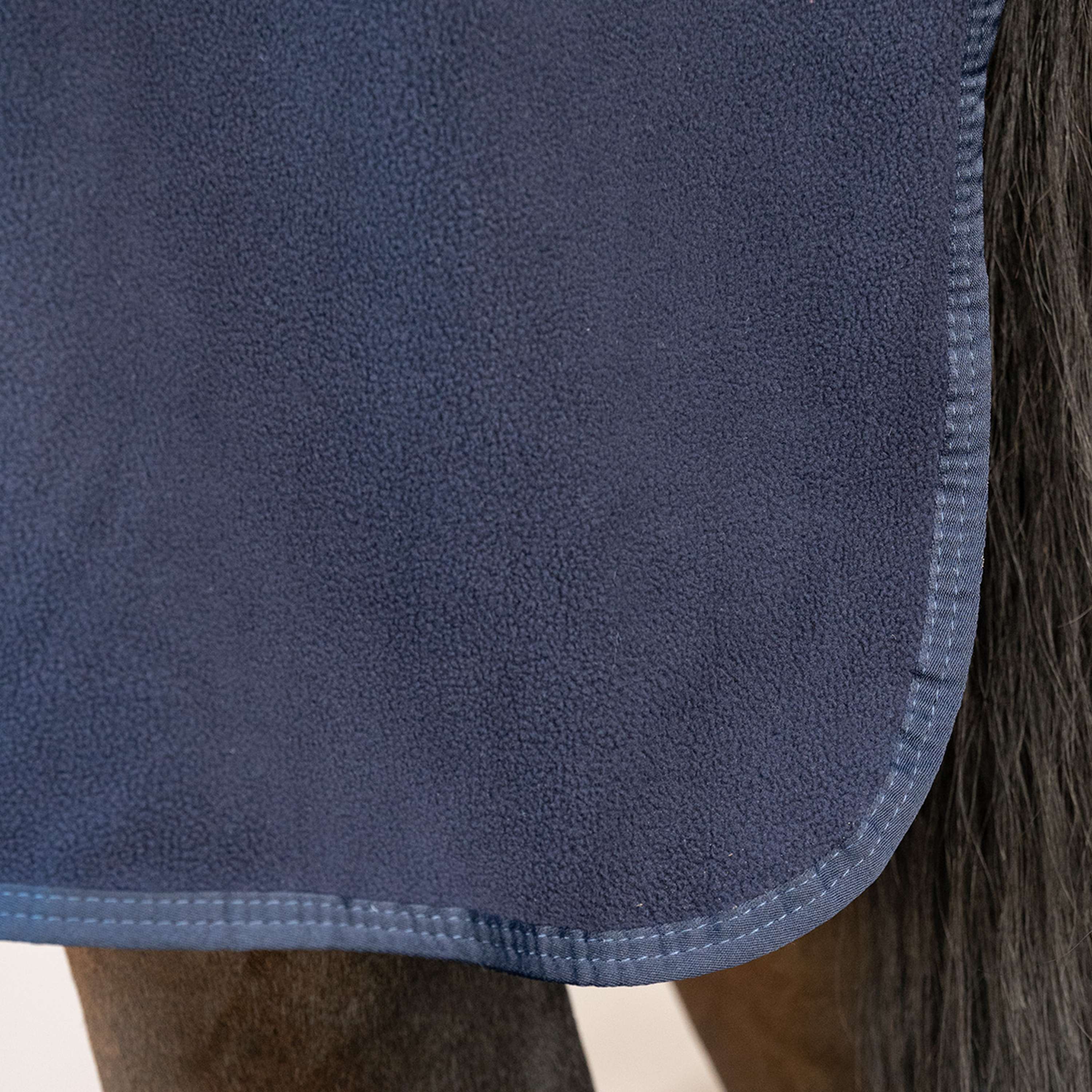 Velder Horsewear Essentials Fleecedecke Comfy mit Halsteil Navy