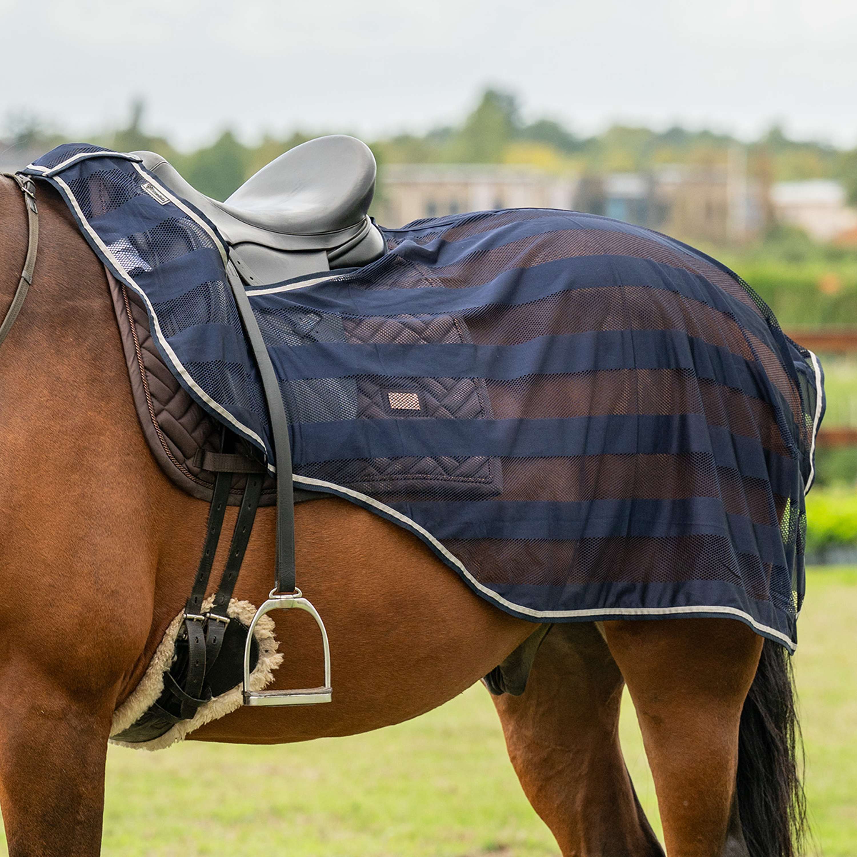 Velder Horsewear Essentials Ausreitdecke Navy