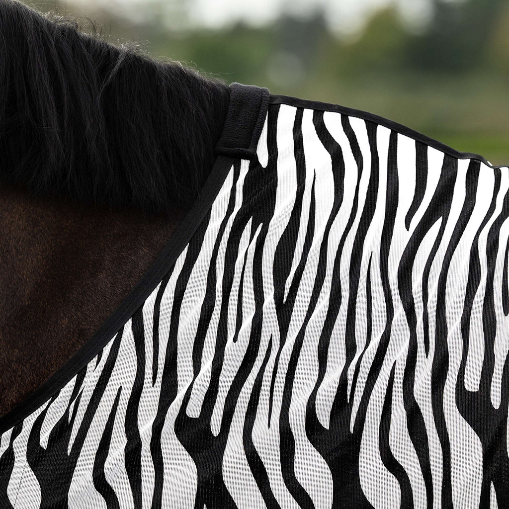Velder Horsewear Essentials Fliegendecke Zebra Schwarz/Weiß