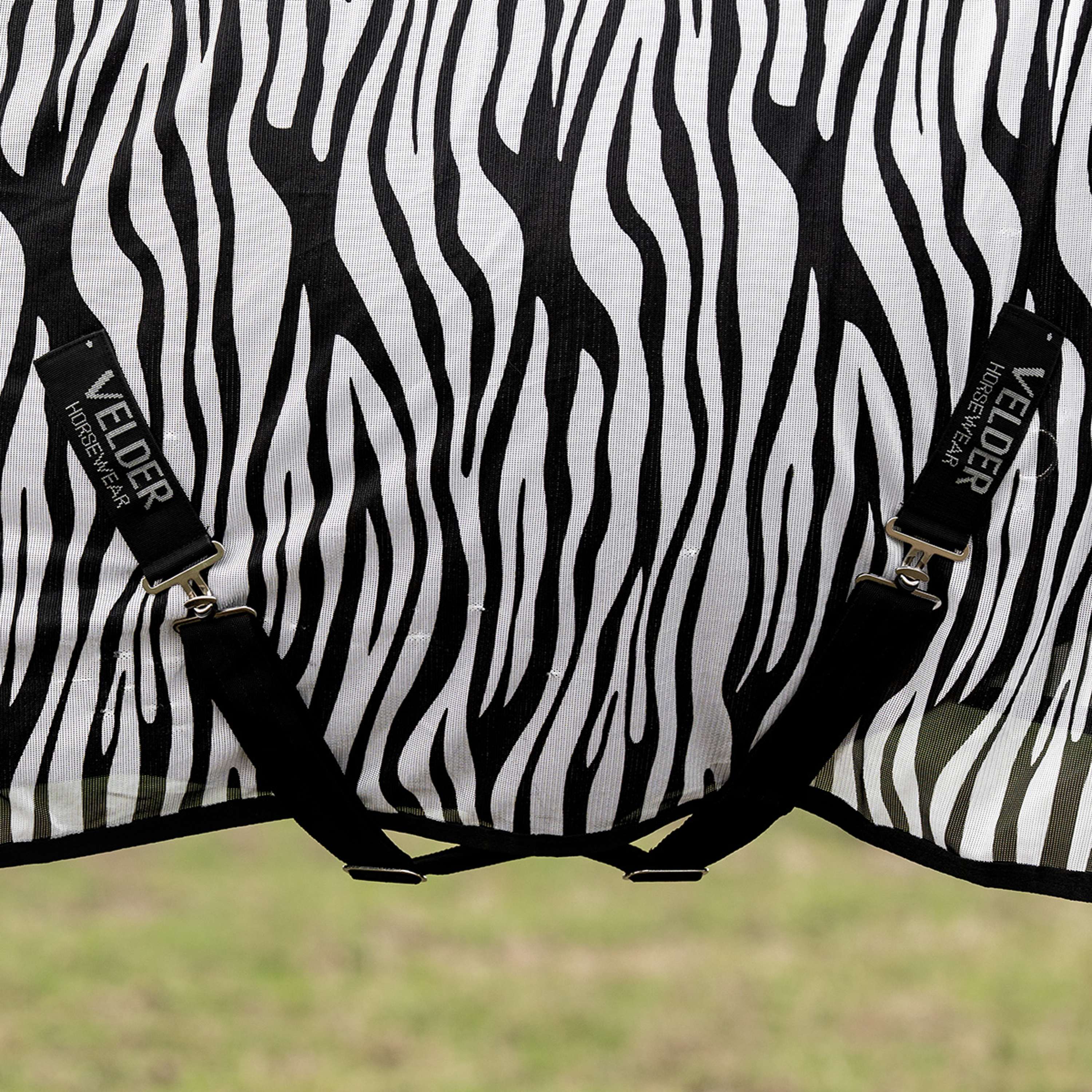 Velder Horsewear Essentials Fliegendecke Zebra Schwarz/Weiß