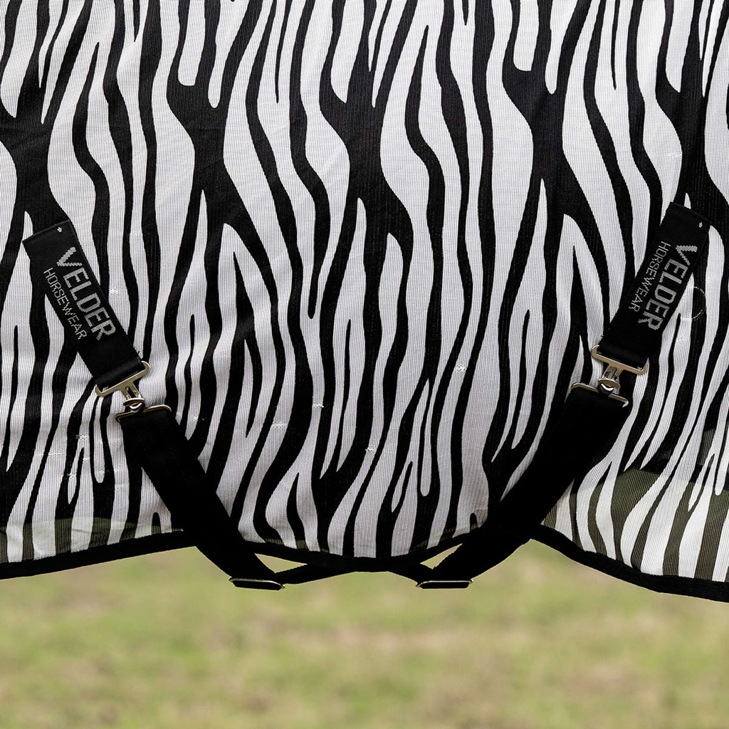 Velder Horsewear Essentials Fliegendecke Zebra Schwarz/Weiß