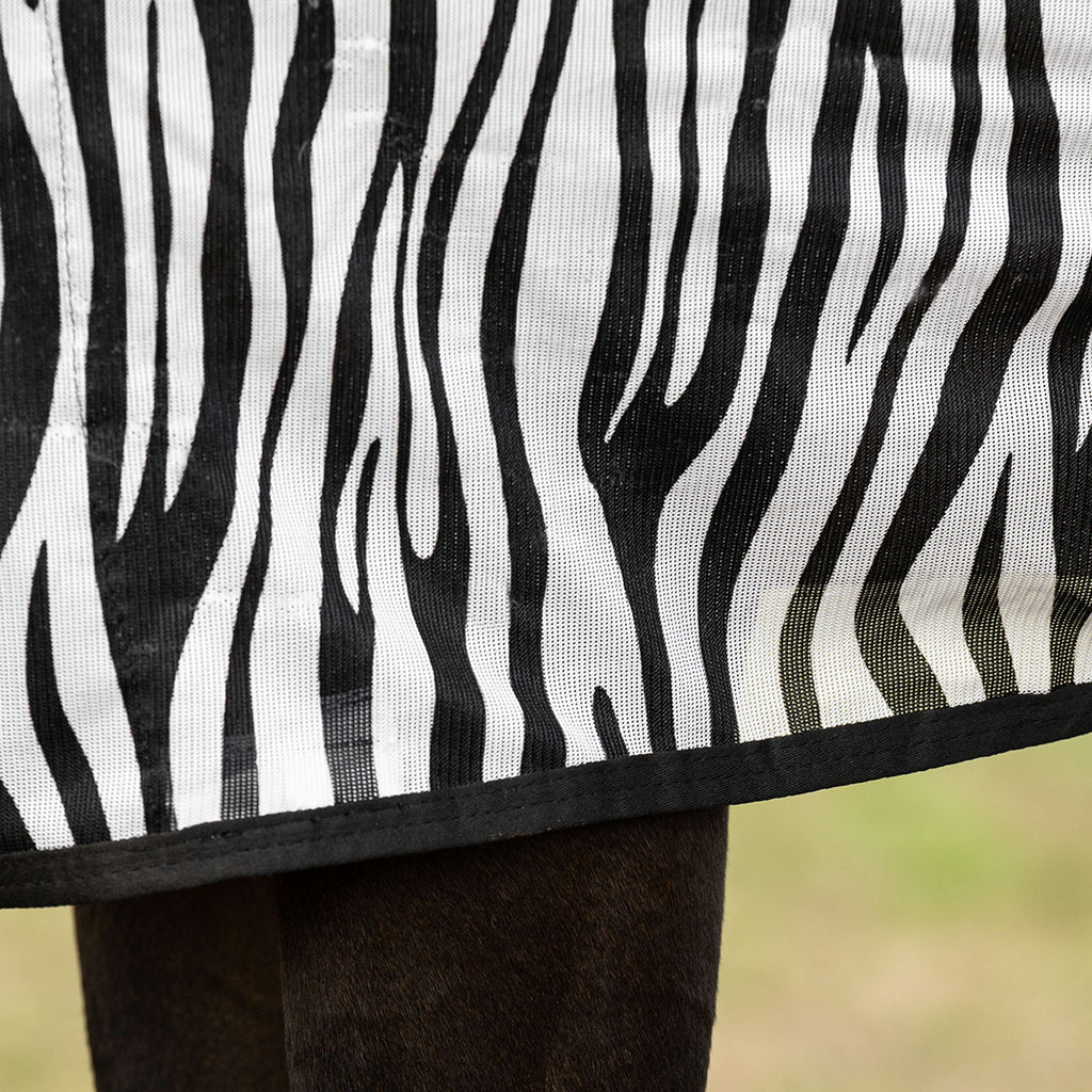 Velder Horsewear Essentials Fliegendecke Zebra Schwarz/Weiß