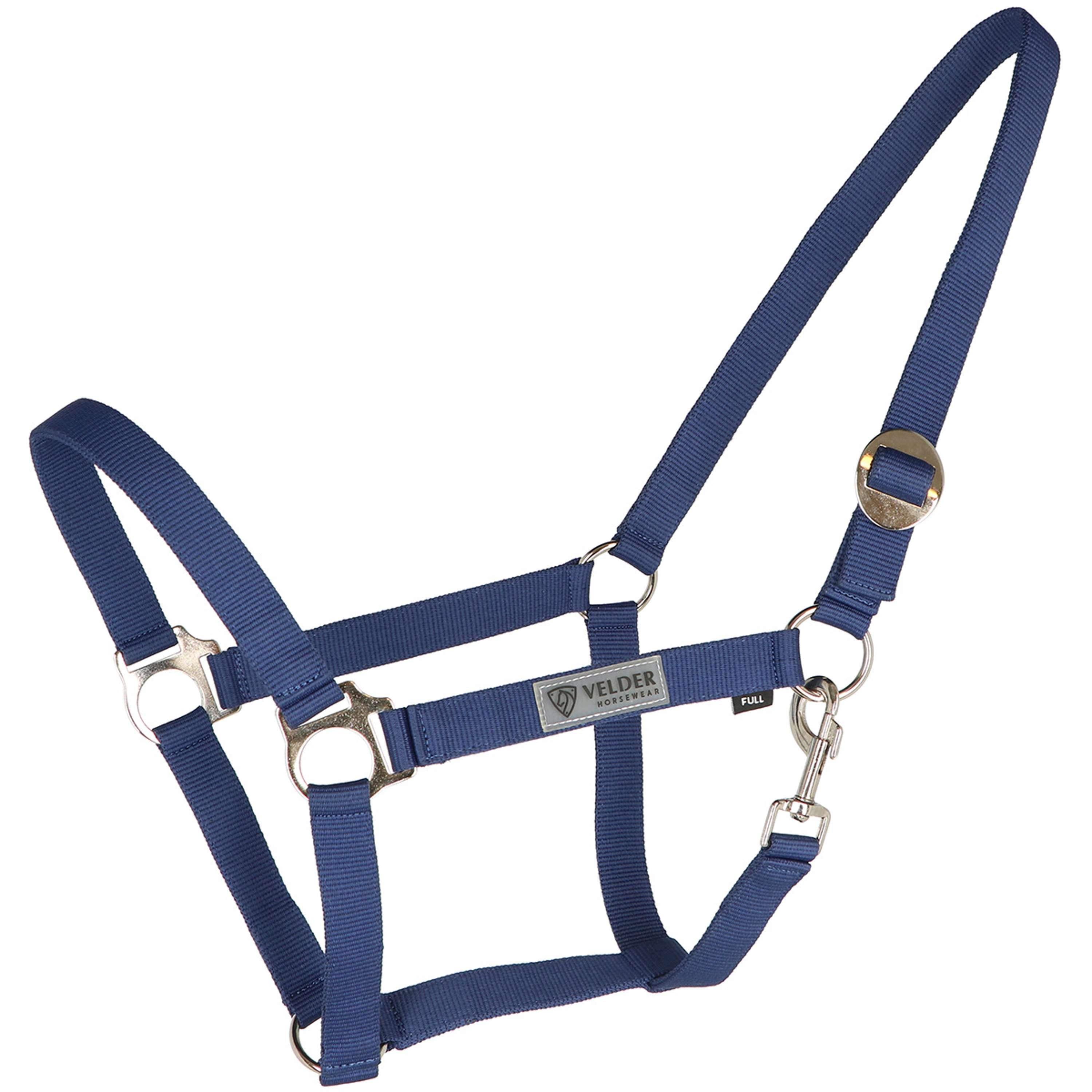 Velder Horsewear Essentials Halfterset Basic Summer Navy