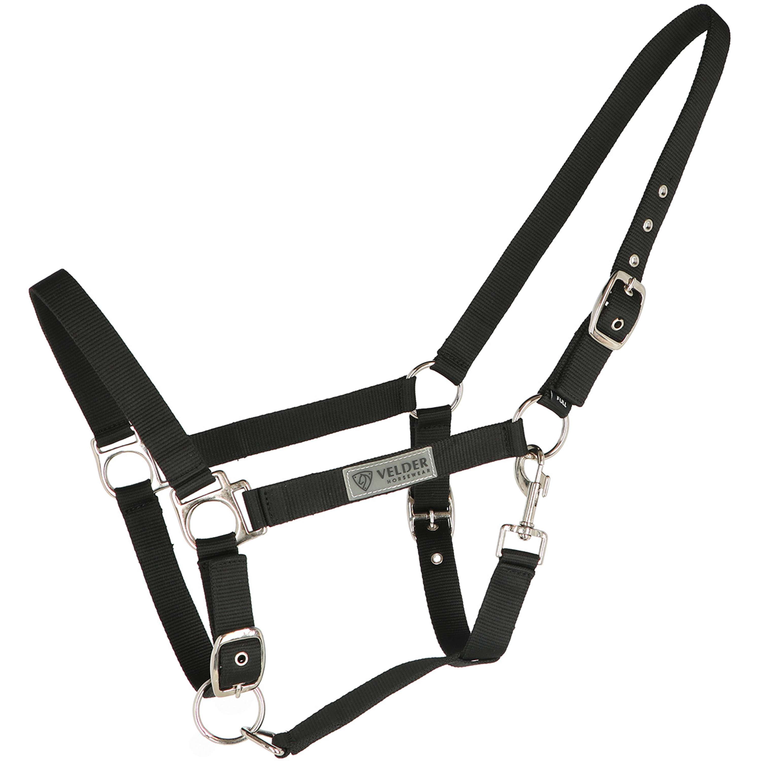 Velder Horsewear Essentials Halfter Triple Adjustable Schwarz