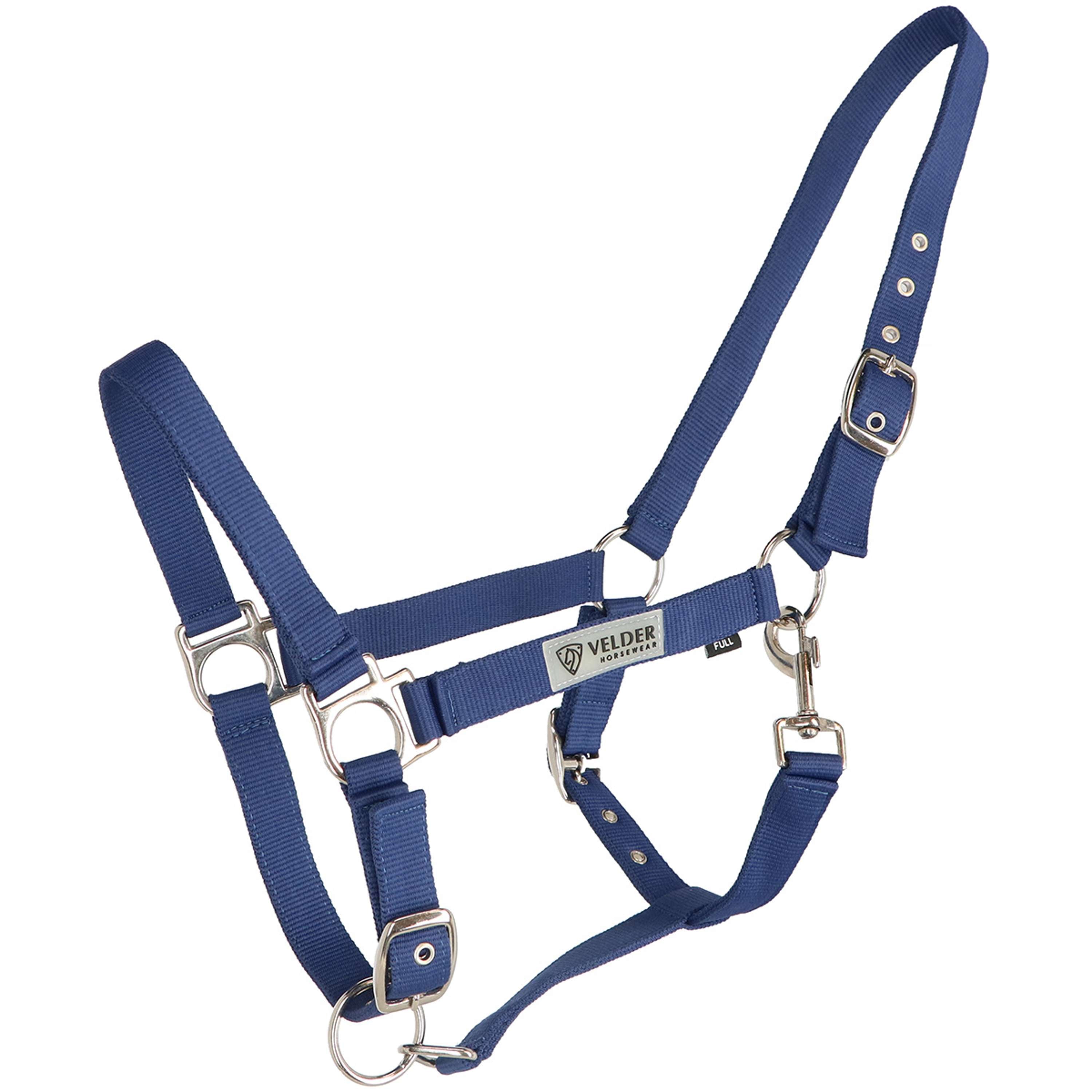 Velder Horsewear Essentials Halfter Triple Adjustable Navy