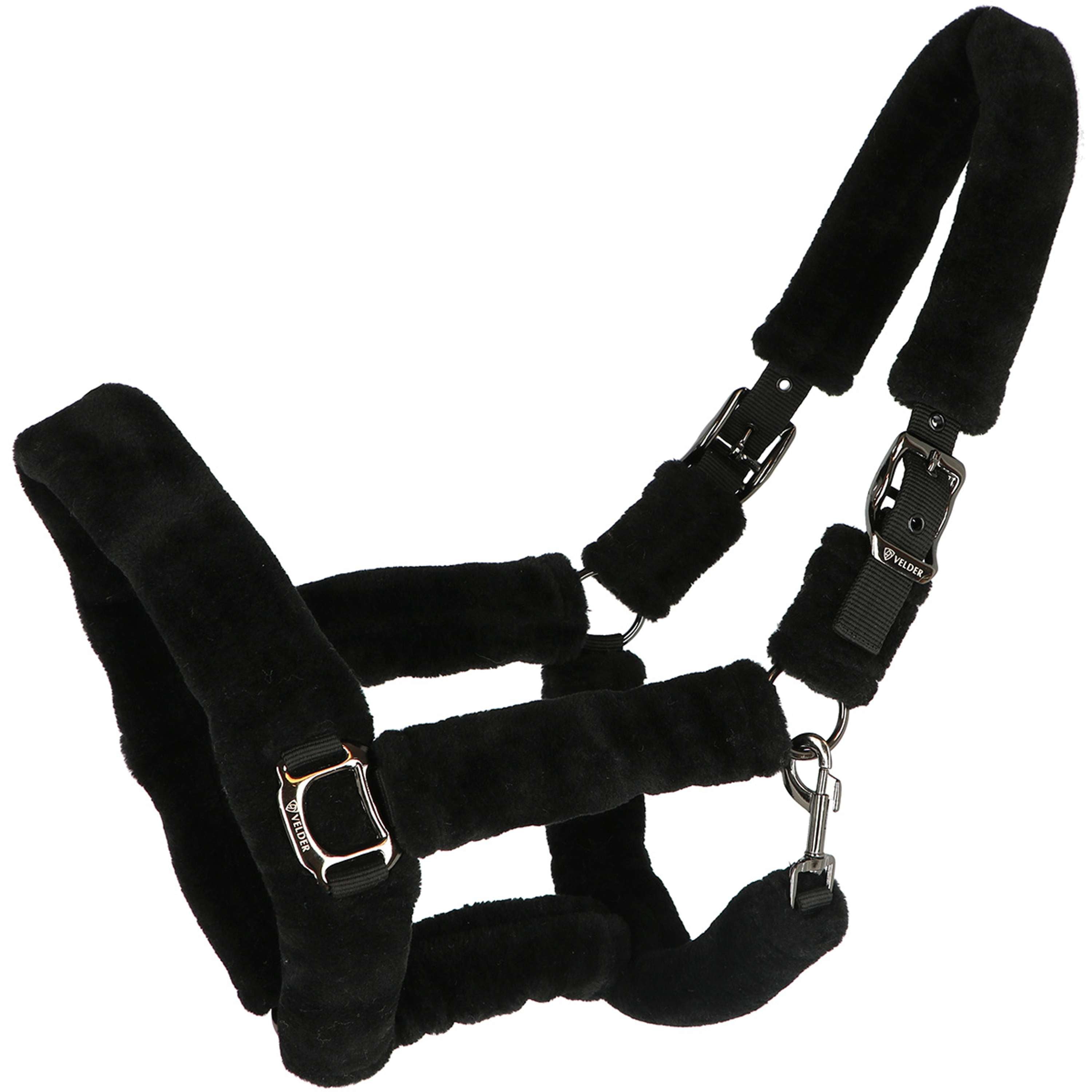 Velder Horsewear Premium Halfter Comfort Fur Schwarz