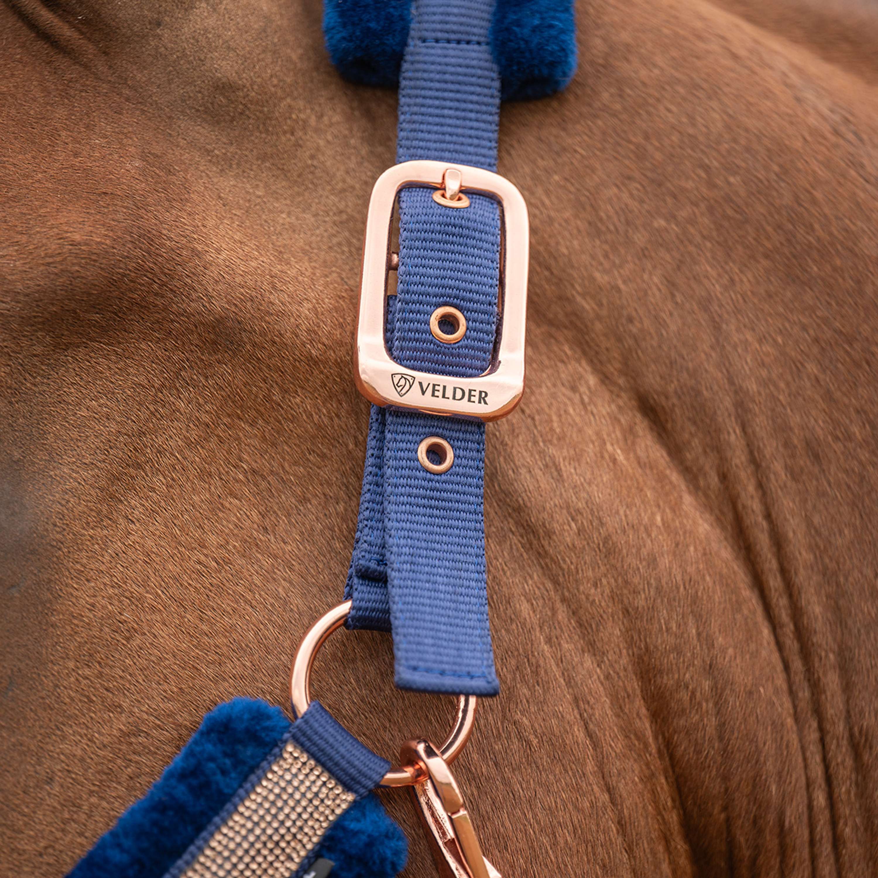 Velder Horsewear Essentials Halfter Soft Sparkle Navy