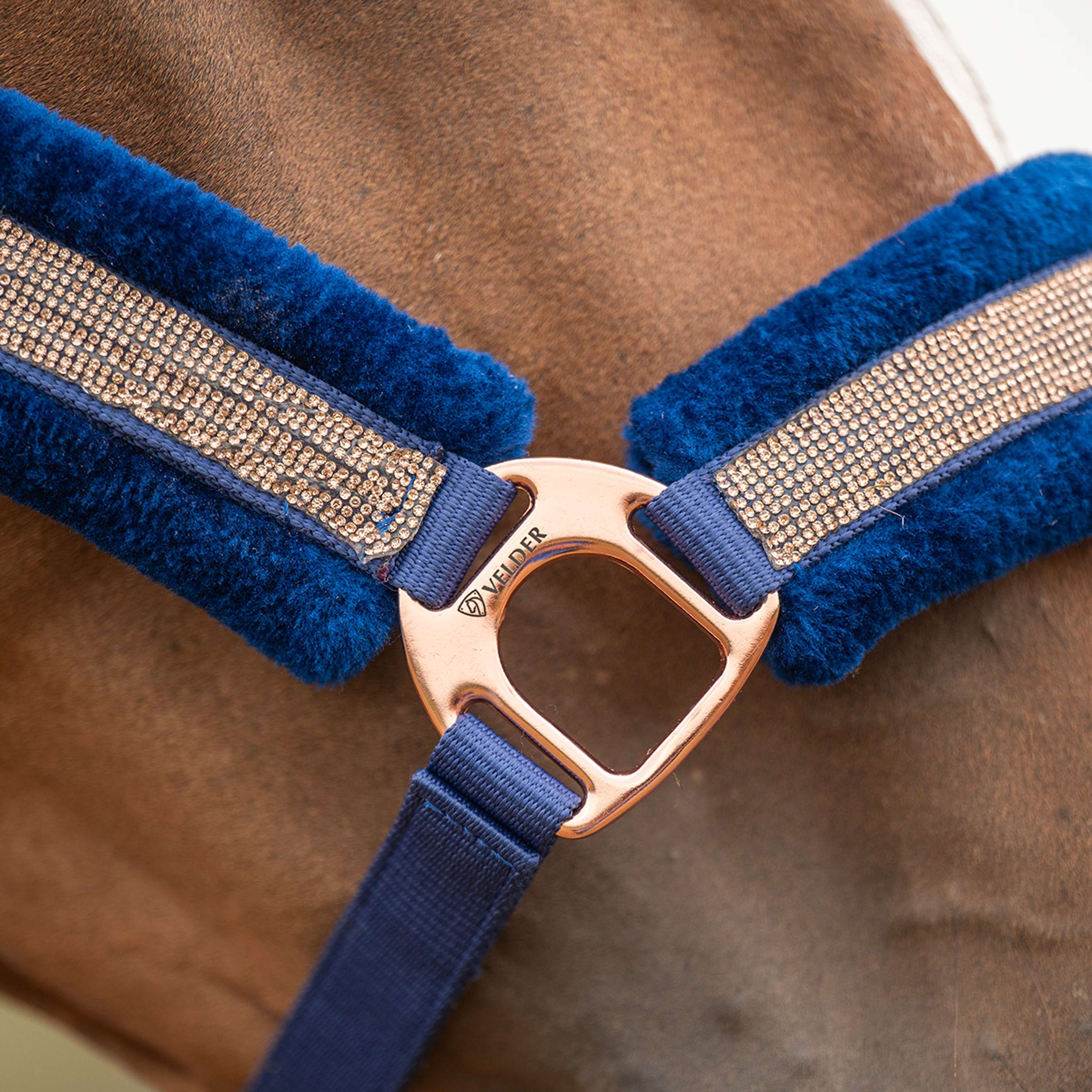 Velder Horsewear Essentials Halfter Soft Sparkle Navy