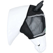 Agradi Horse Fliegenmaske Fine Mesh mit Ohren Schwarz