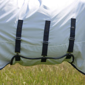Highlander Plus by Shires Ekzemerdecke Sweet-Itch Combo Weiß/Airforce