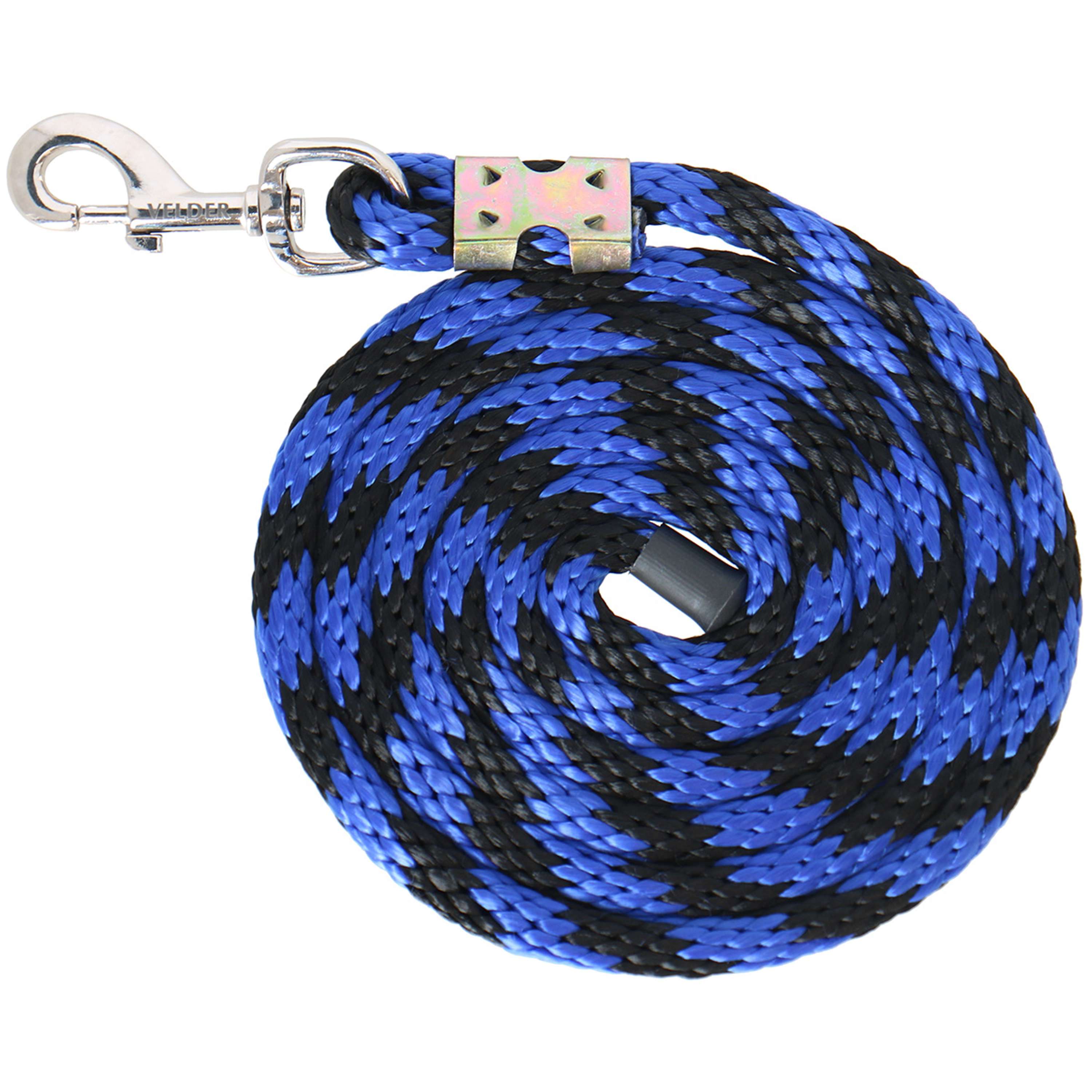 Velder Horsewear Führstrick Colorful Stripe Blau/Schwarz