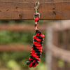 Velder Horsewear Führstrick Colorful Stripe Rot/Schwarz