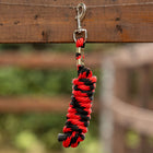 Velder Horsewear Führstrick Colorful Stripe Rot/Schwarz