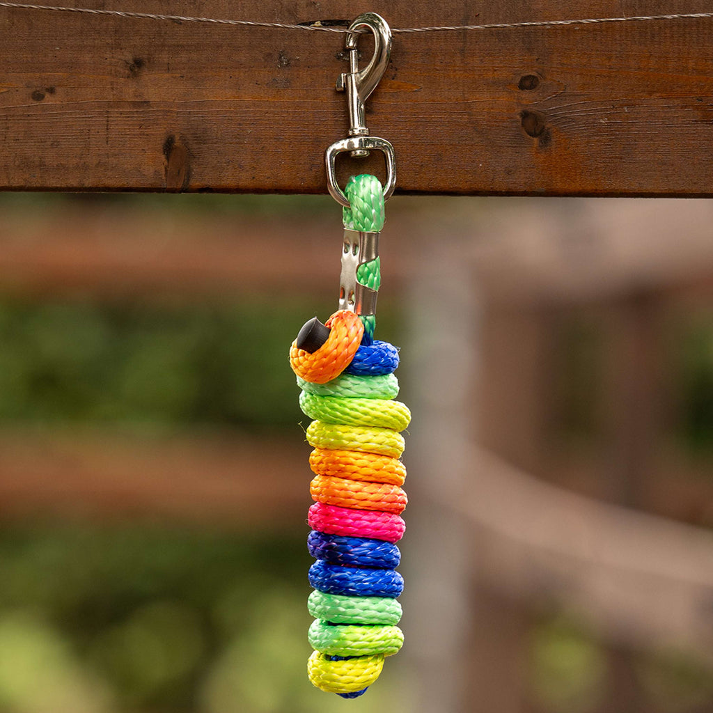 Velder Horsewear Führstrick Colorful Stripe Rainbow Pastel