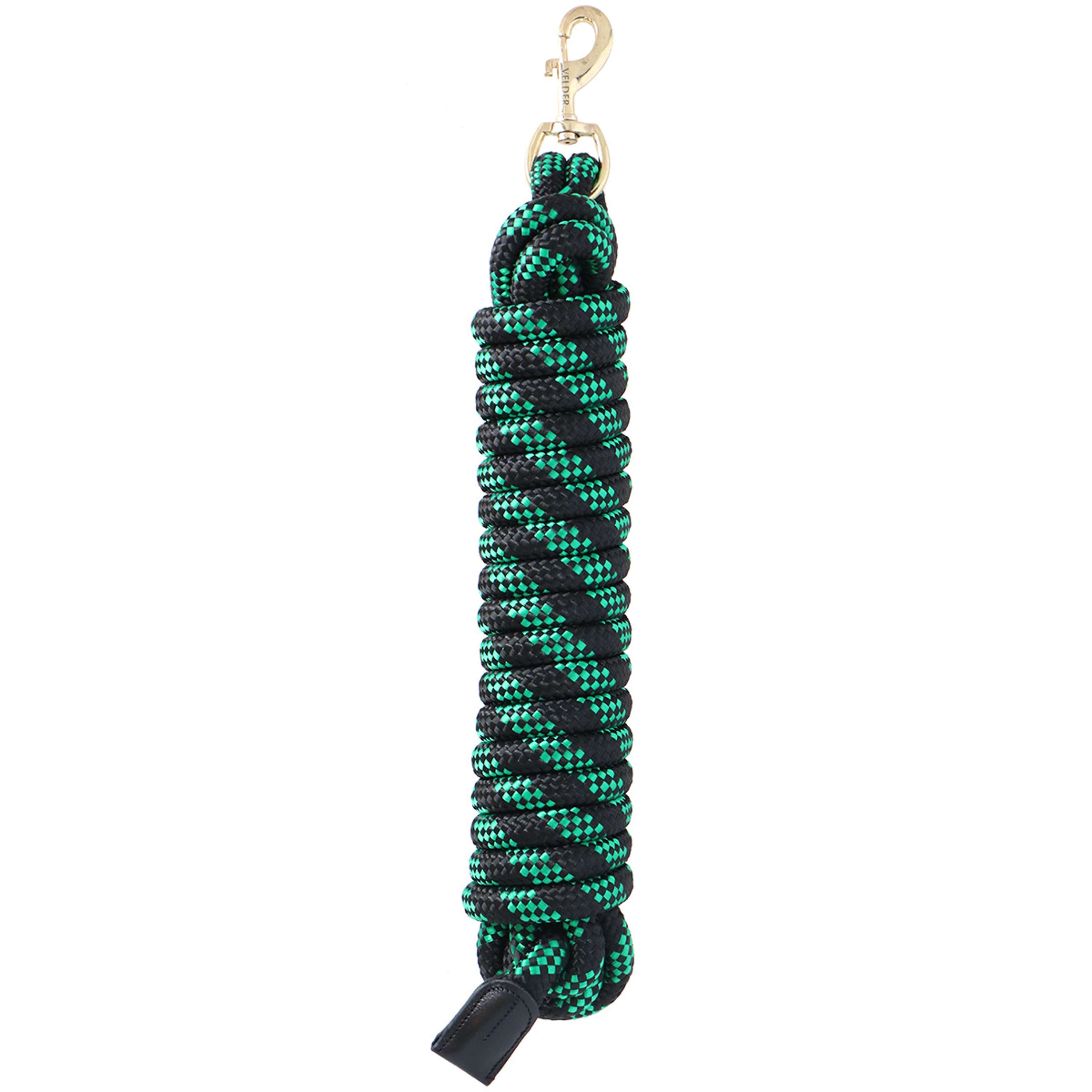 Velder Horsewear Führstrick Schwarz/Forest Green
