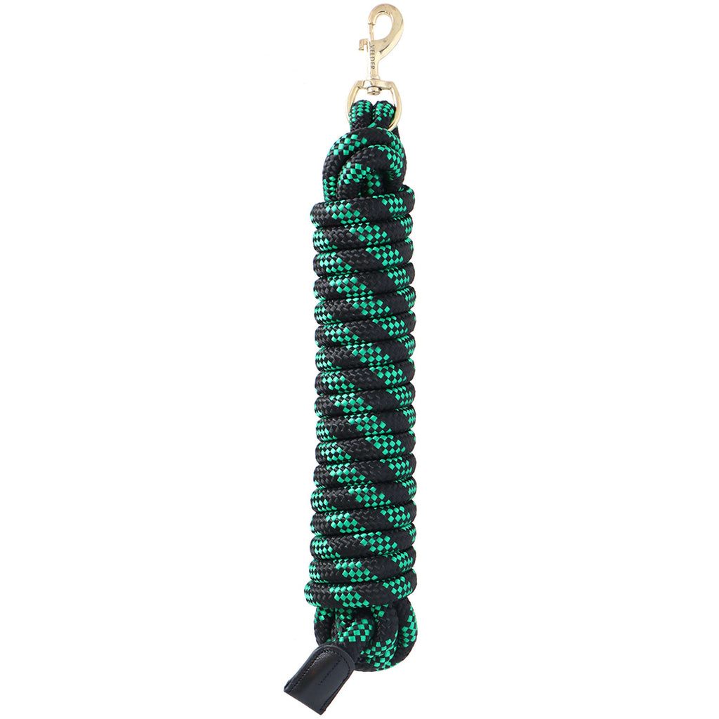 Velder Horsewear Führstrick Schwarz/Forest Green
