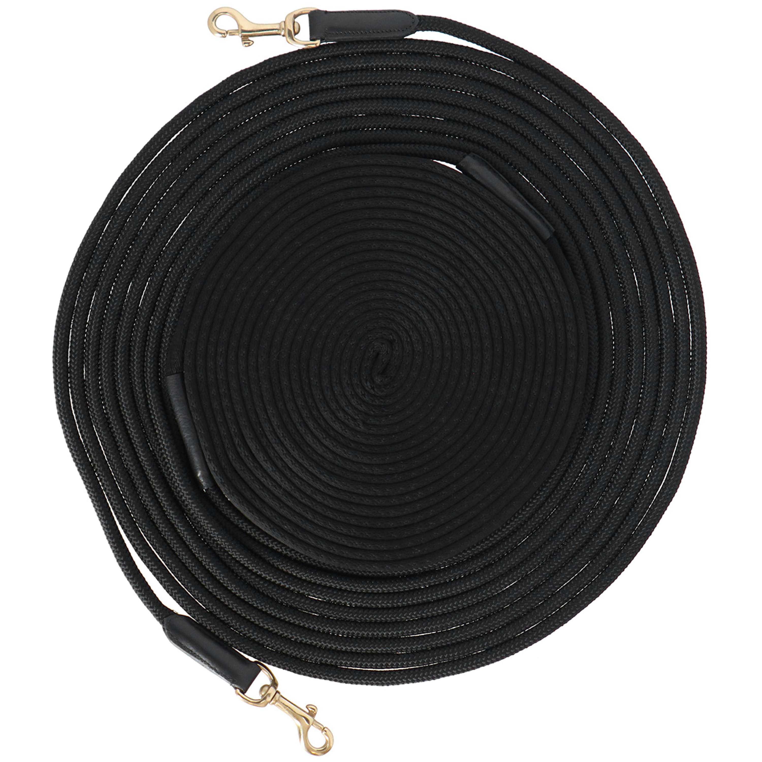 Velder Horsewear Doppellonge Schwarz