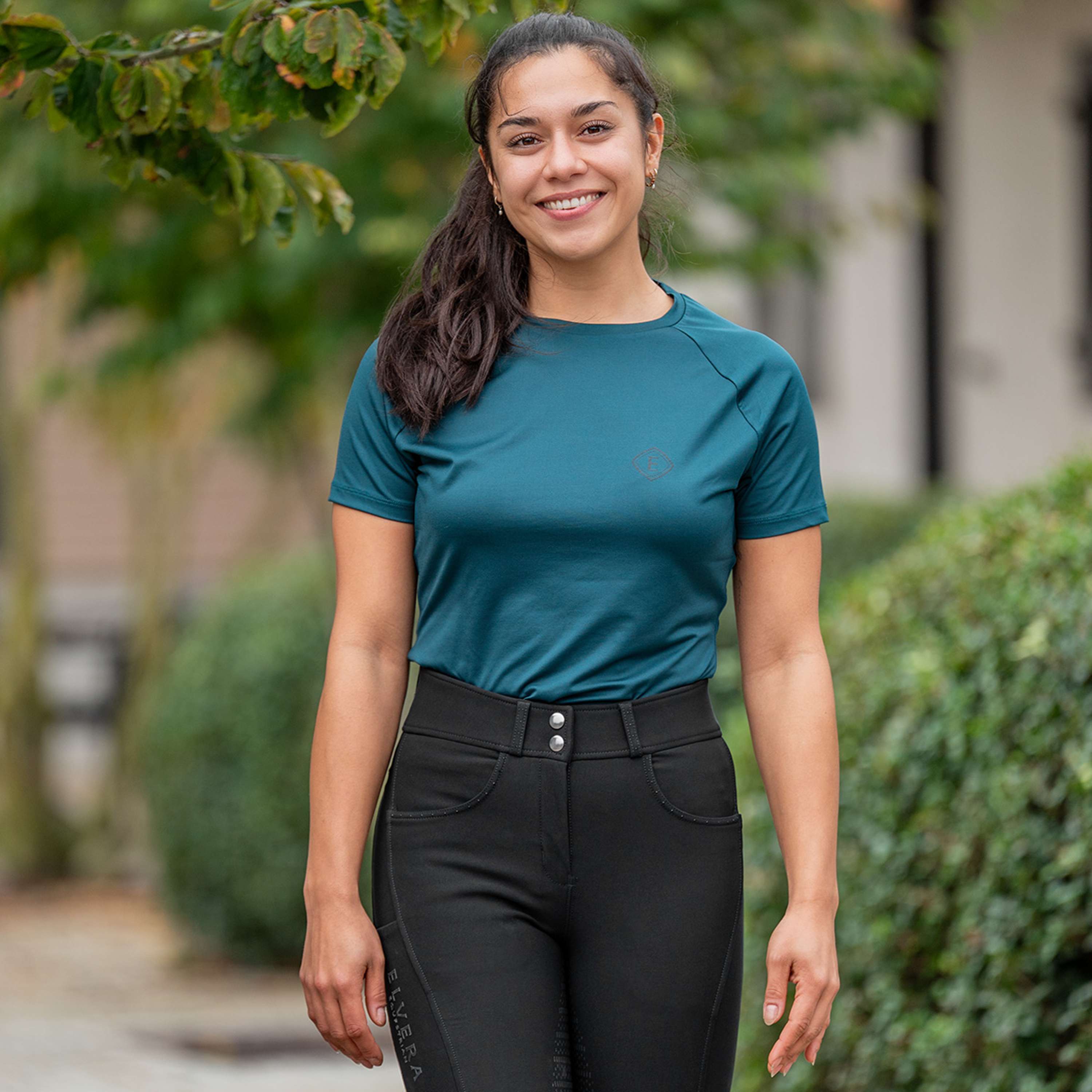Elvera Equestrian Performance-Shirt EENova Deep Teal
