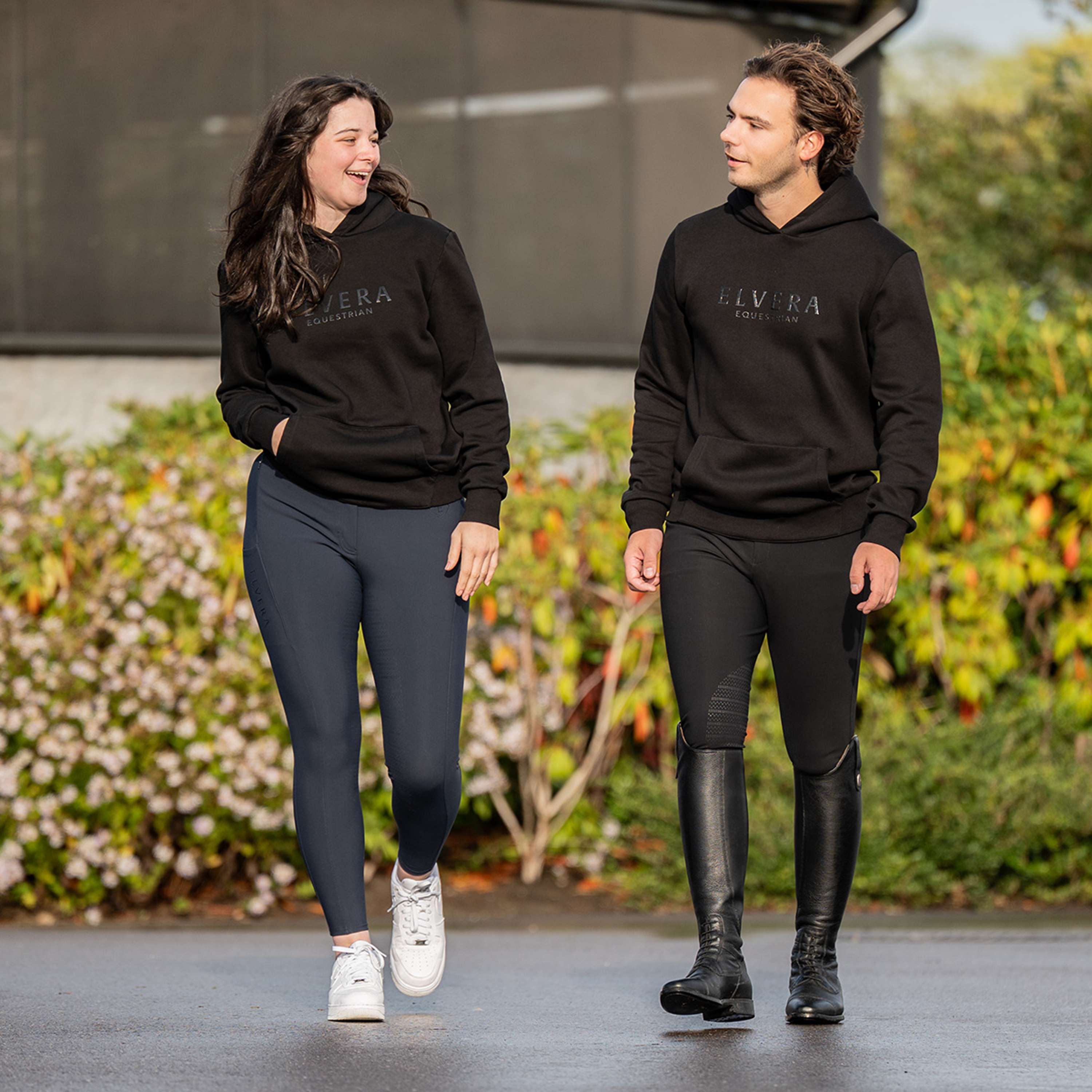Elvera Equestrian Hoodie EEUnity Schwarz