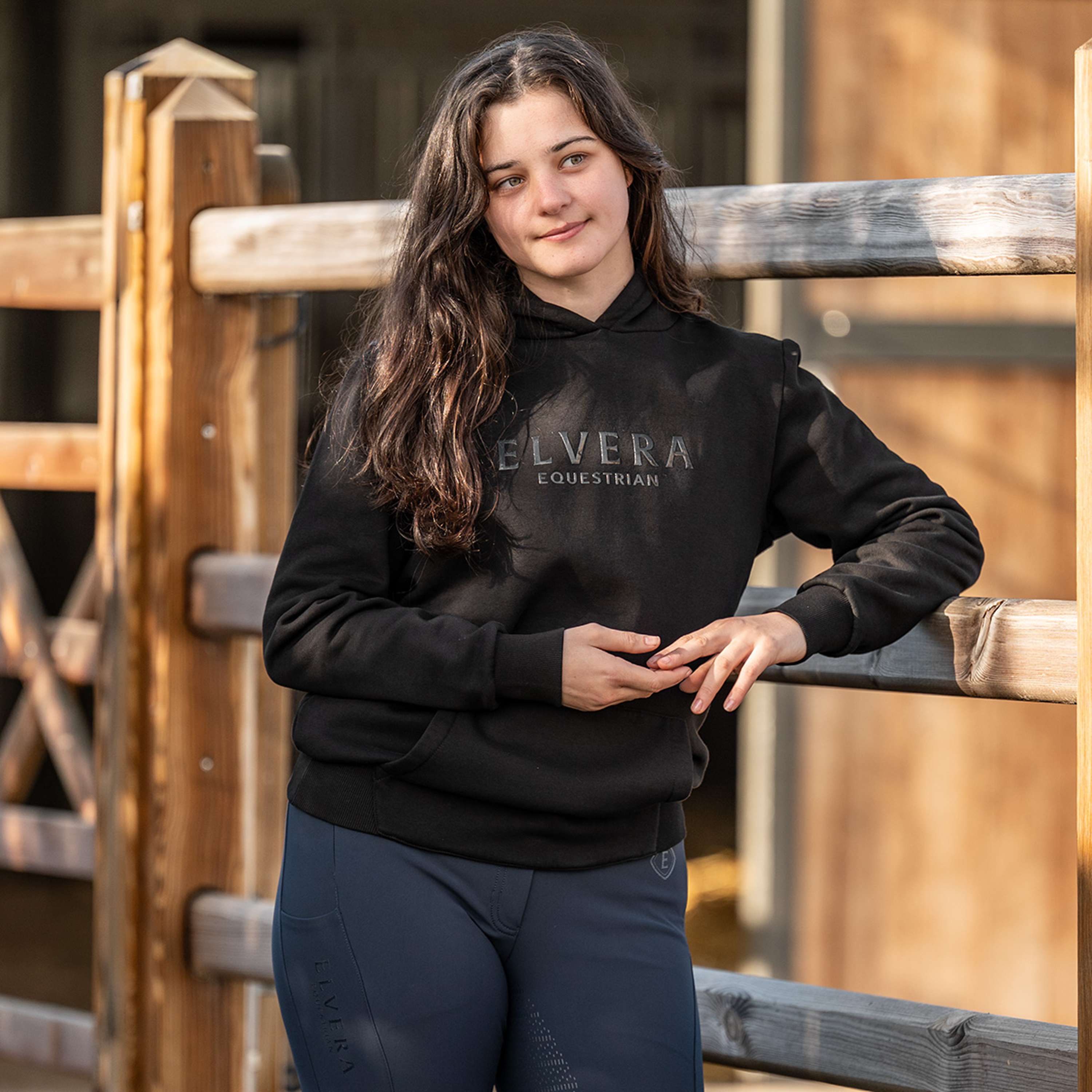 Elvera Equestrian Hoodie EEUnity Schwarz