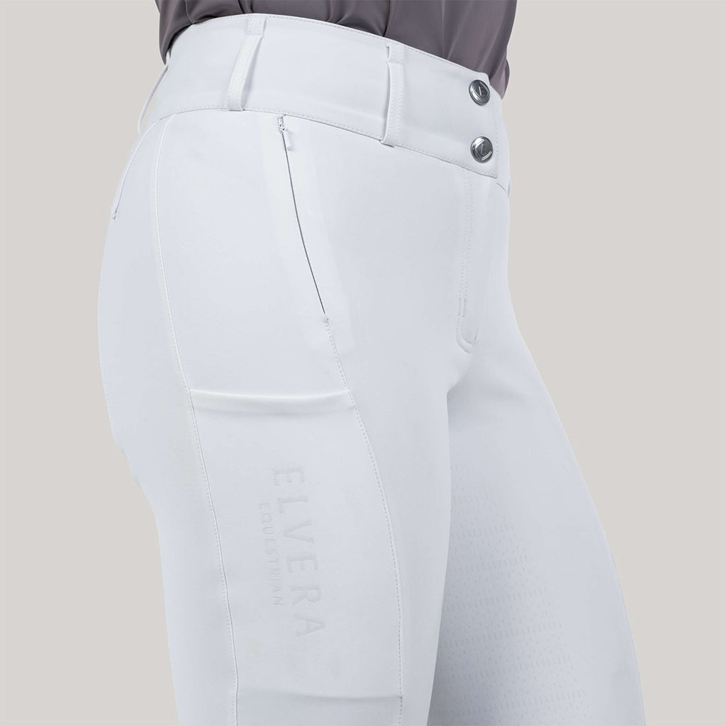 Elvera Equestrian Reithose Sensitive Pro Weiß