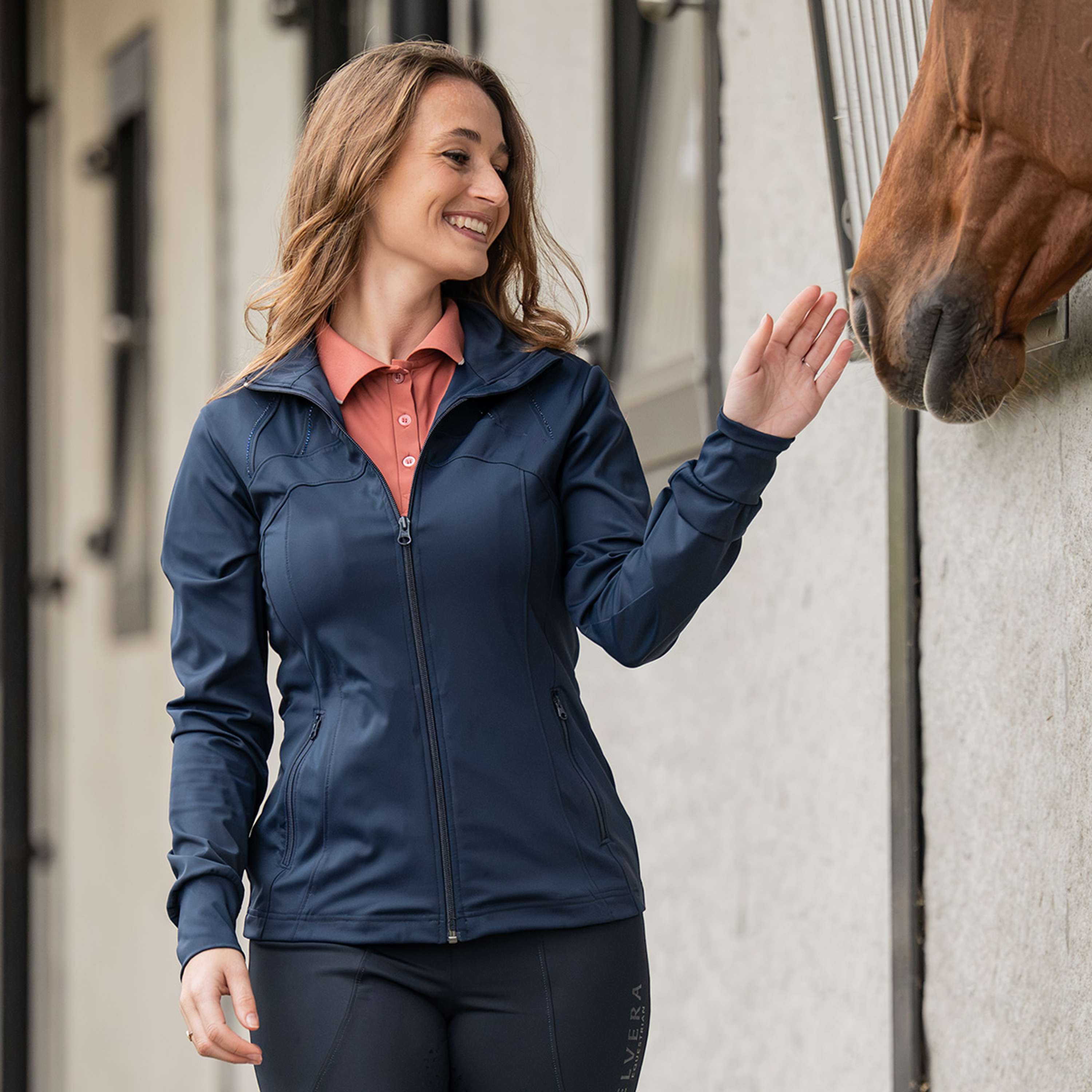 Elvera Equestrian Trainingsweste EEDemi Navy