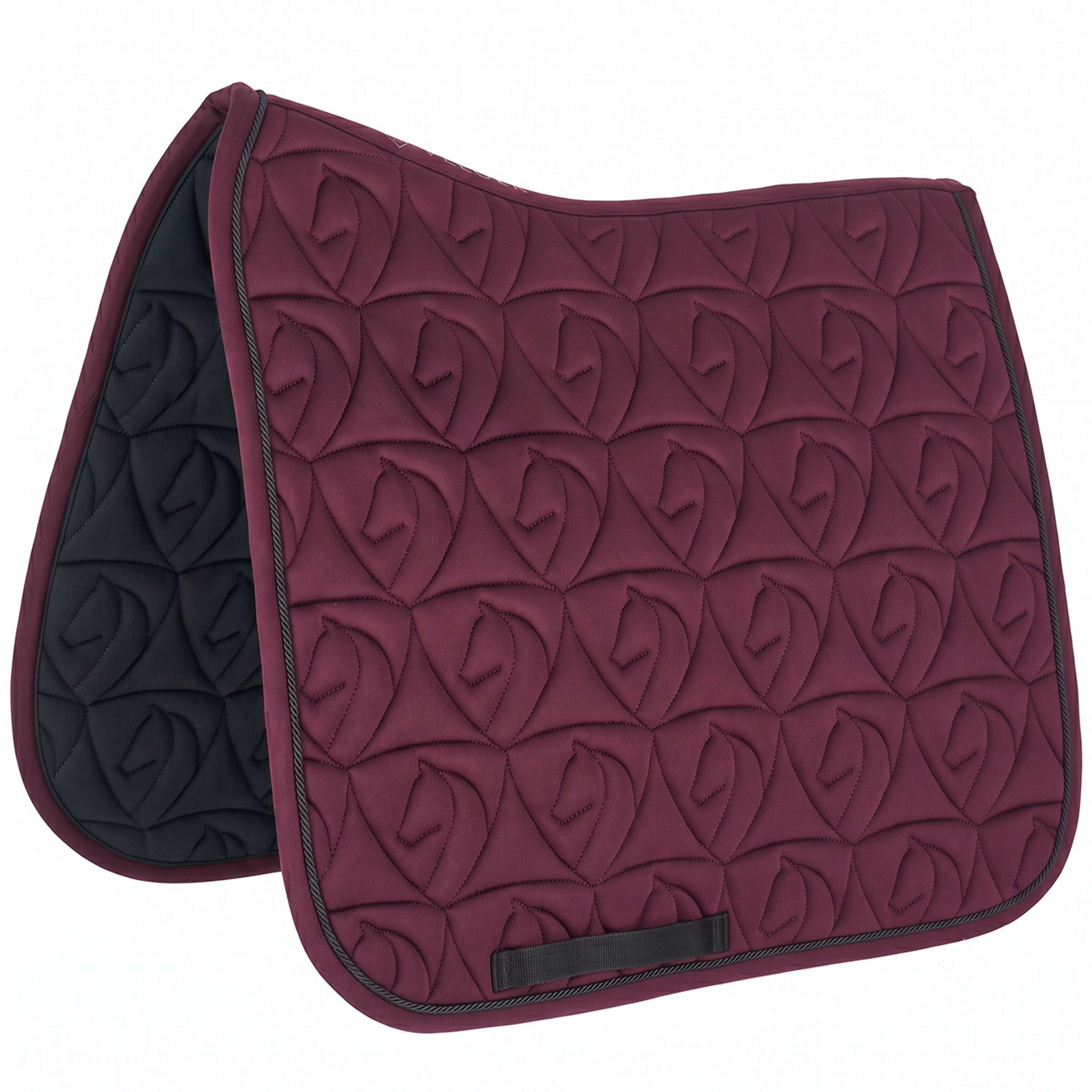 Velder Horsewear Schabracke Unibeau Dressur Burgunderrot