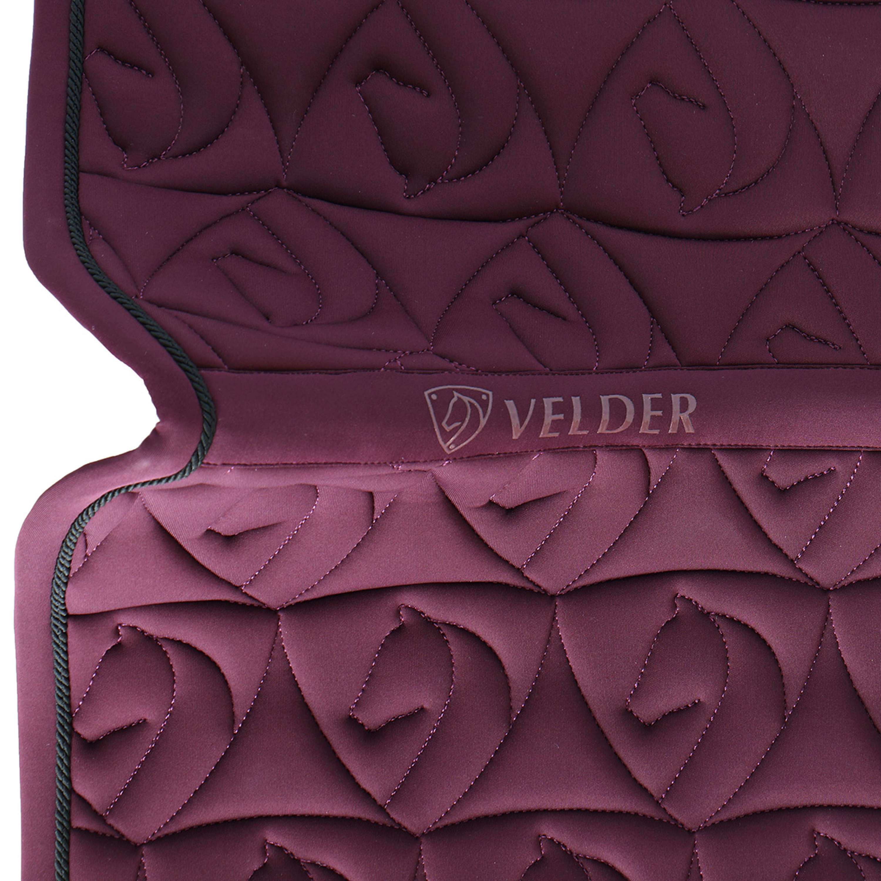 Velder Horsewear Schabracke Unibeau Dressur Burgunderrot