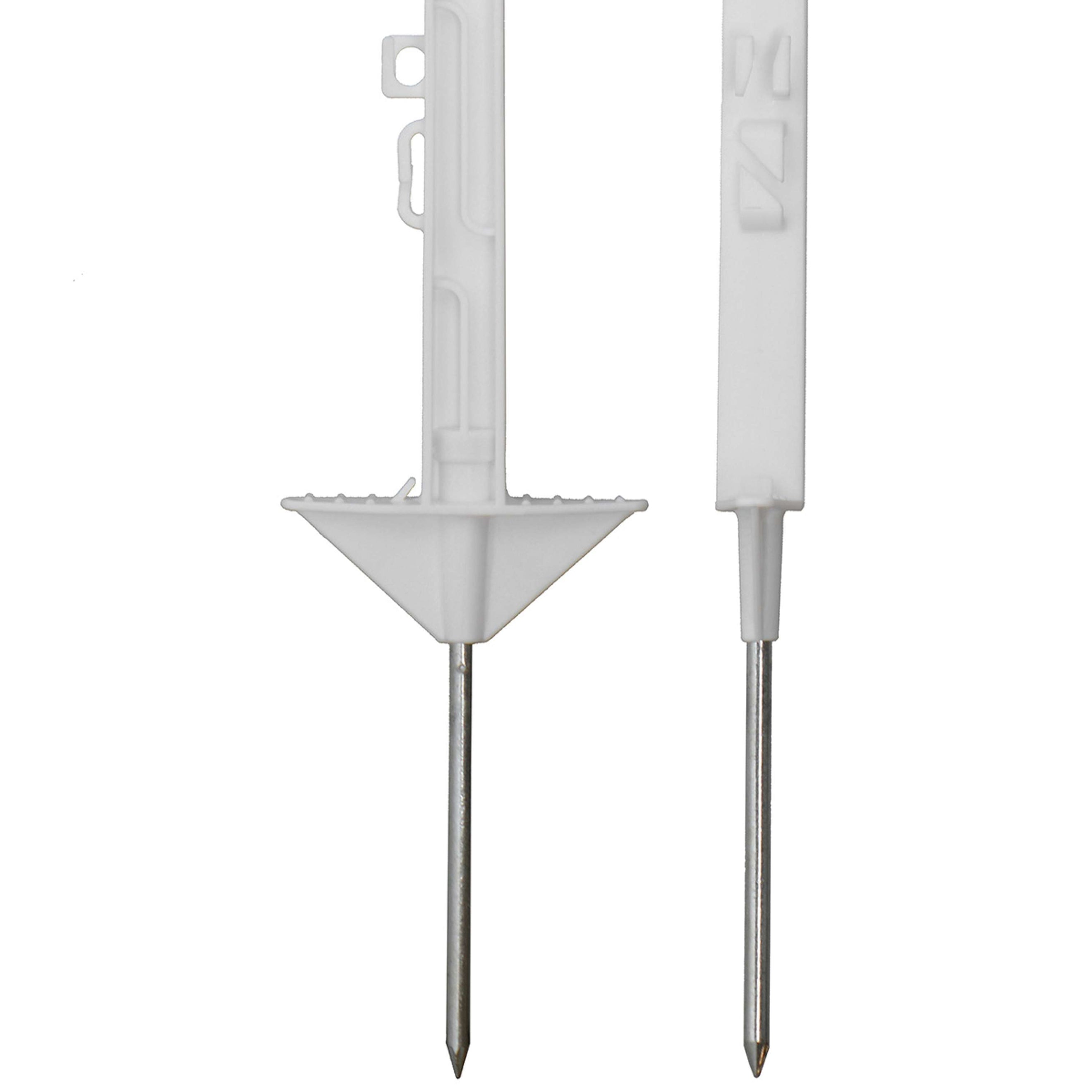 Agradi Power Weidepfahl Classic Doppel 105cm 20 Stück Weiß Agradi Power Weidepfahl Classic Doppel 105cm 20 Stück Weiß
