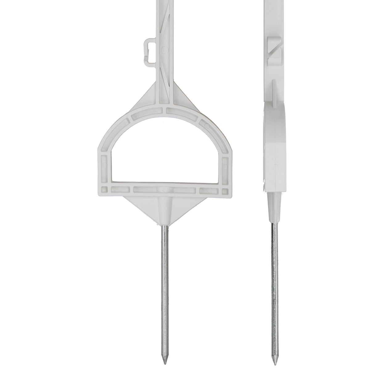 Agradi Power Weidepfahl Tritt 115cm 20 Stück Weiß