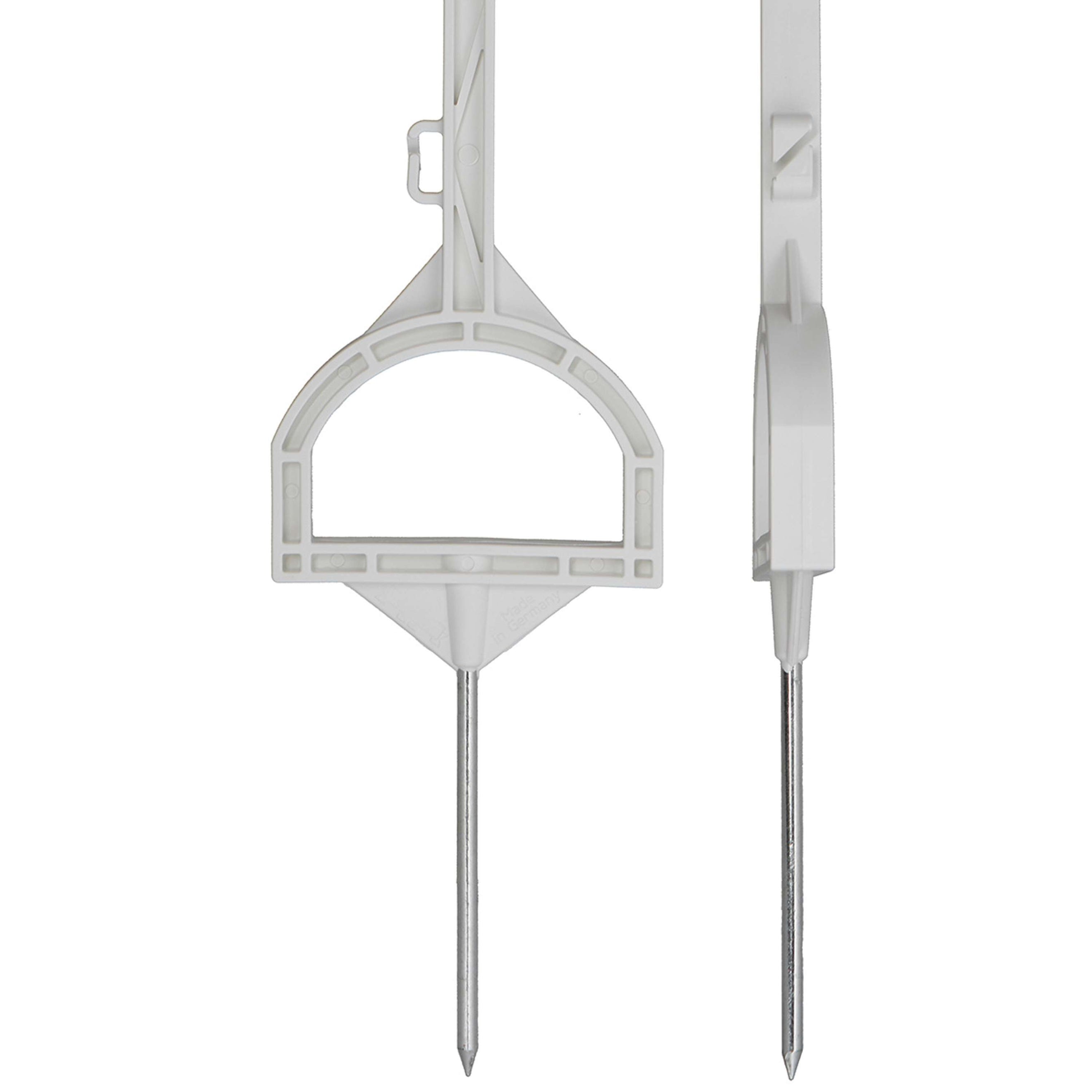 Agradi Power Weidepfahl Tritt 155cm 20 Stück Weiß