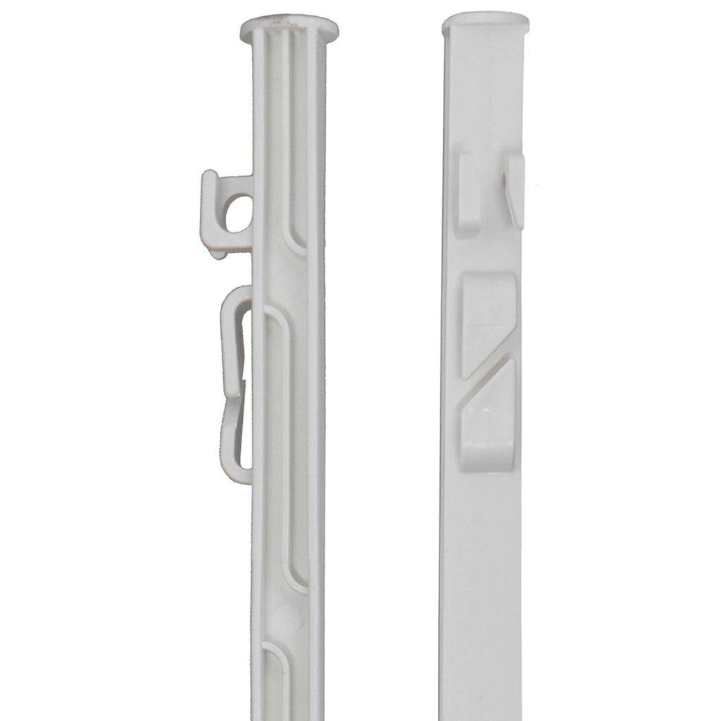 Agradi Power Weidepfahl Classic Doppel 125cm 20 Stück Weiß