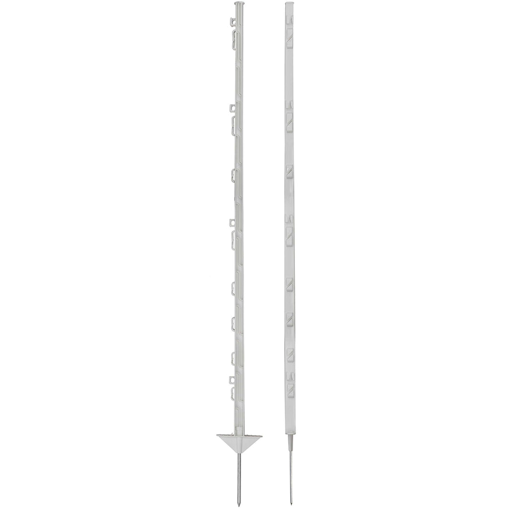 Agradi Power Weidepfahl Classic Doppel 125cm 20 Stück Weiß