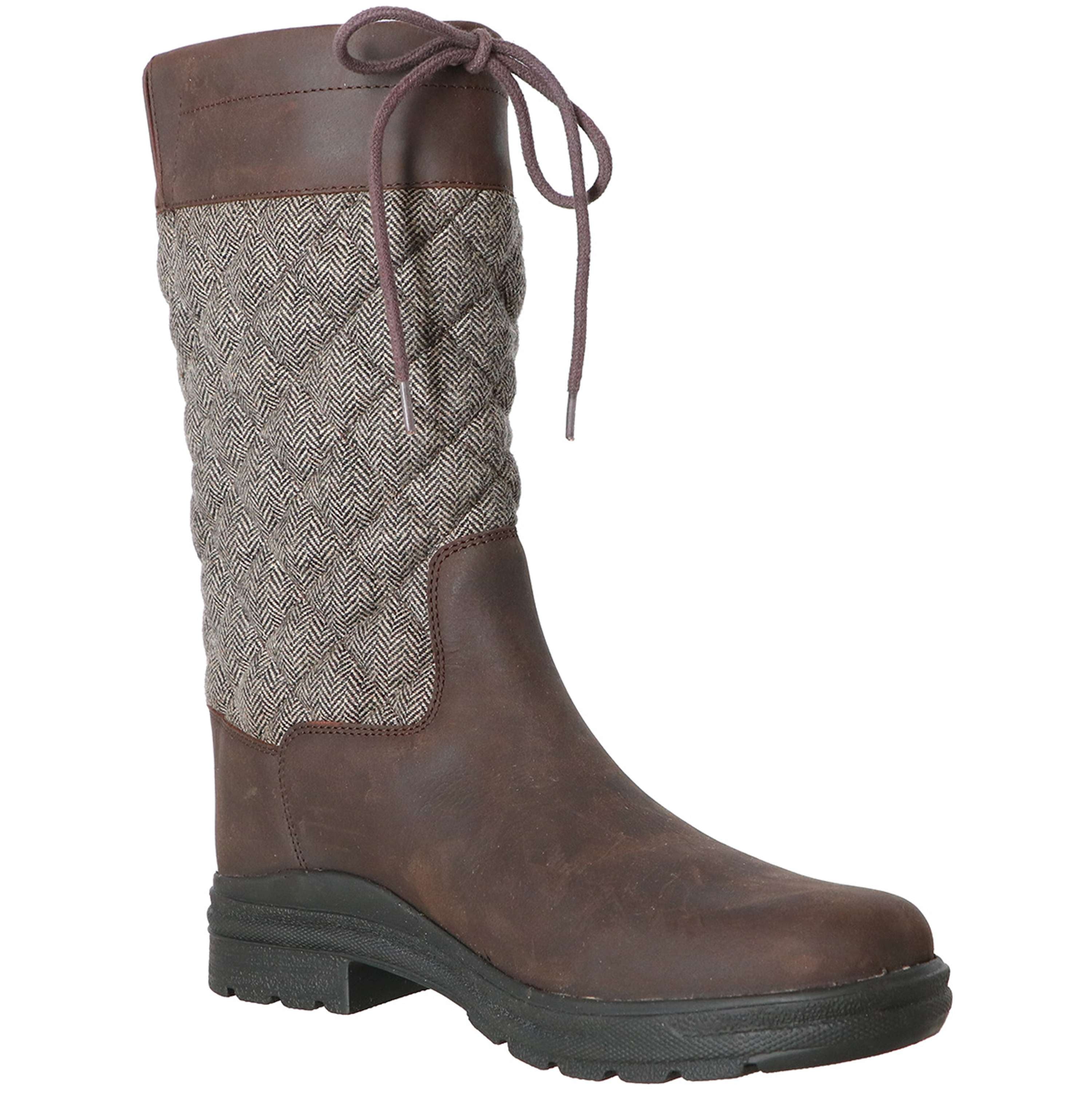 Velder Footwear Outdoorstiefel Delphina Braun/Tweed