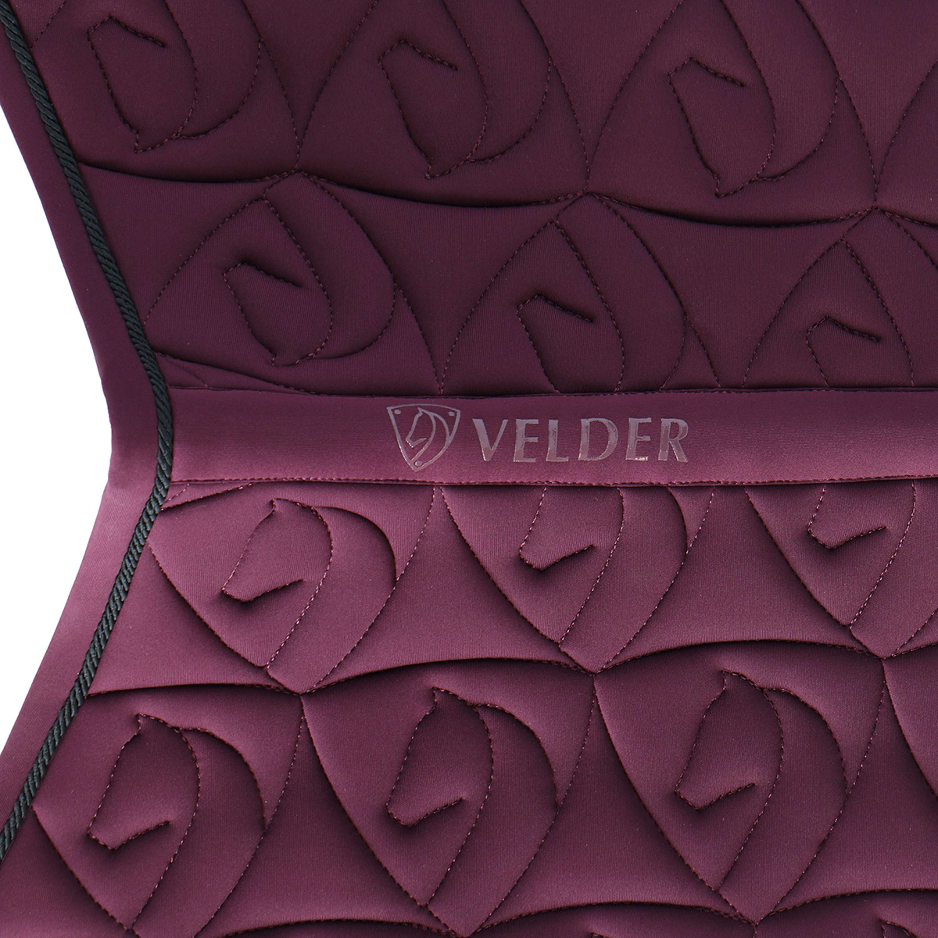 Velder Horsewear Schabracke Unibeau Springen Burgunderrot