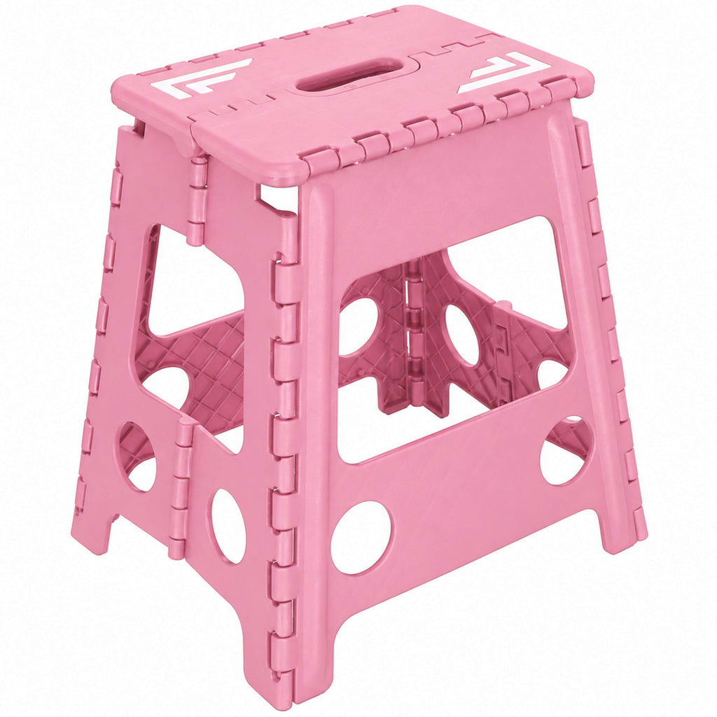 Agradi Horse Aufstiegshilfe Faltbar Rosa