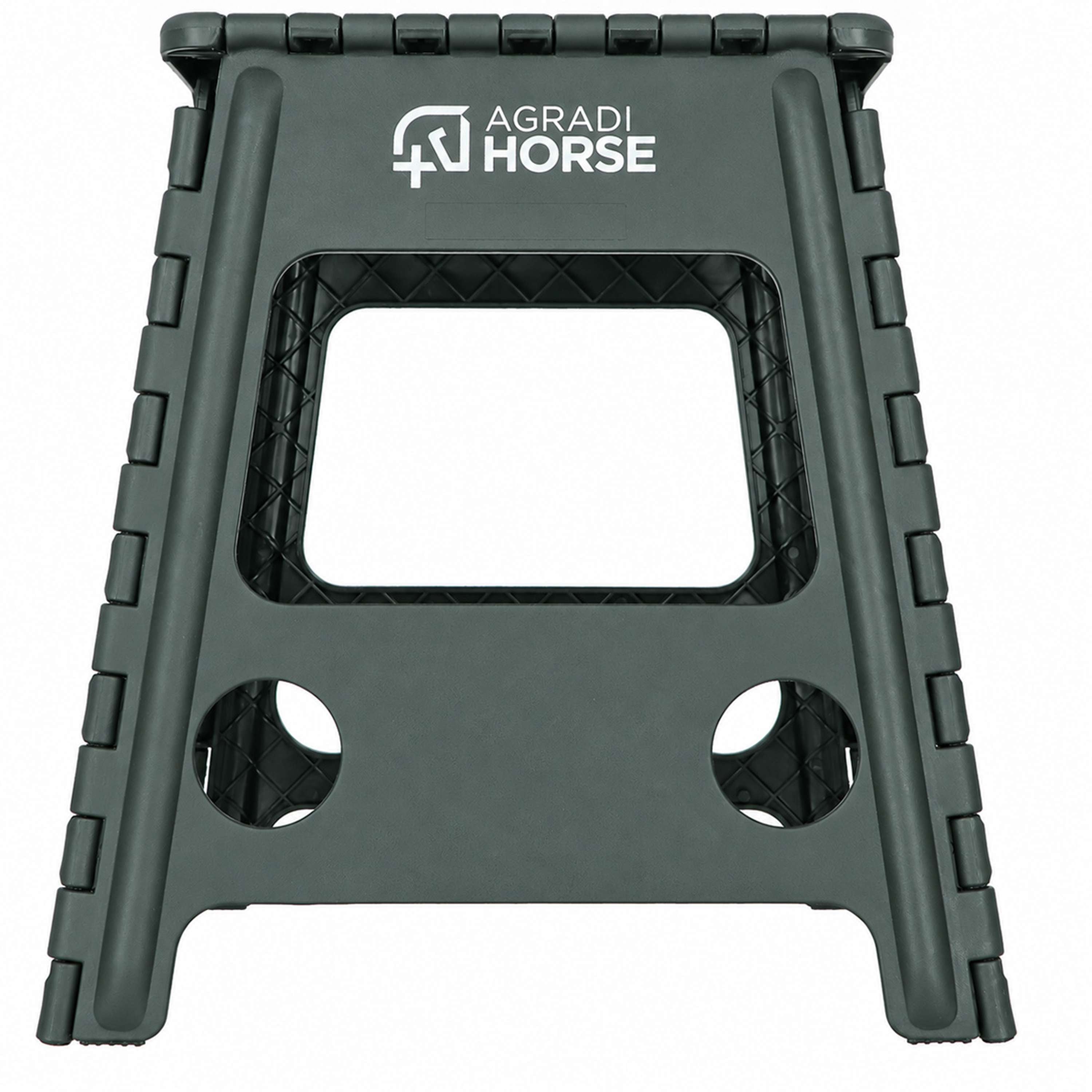 Agradi Horse Aufstiegshilfe Faltbar Hunter Green