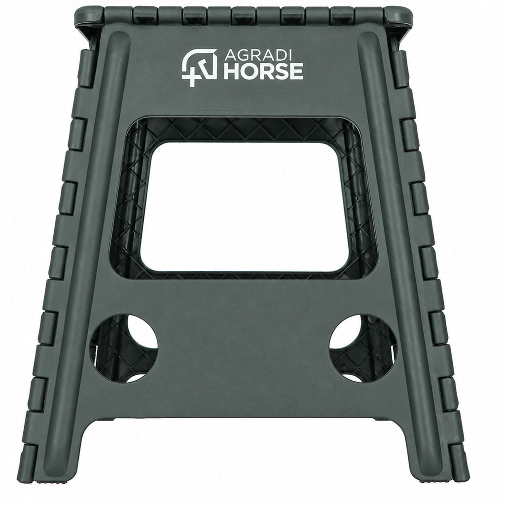 Agradi Horse Aufstiegshilfe Faltbar Hunter Green