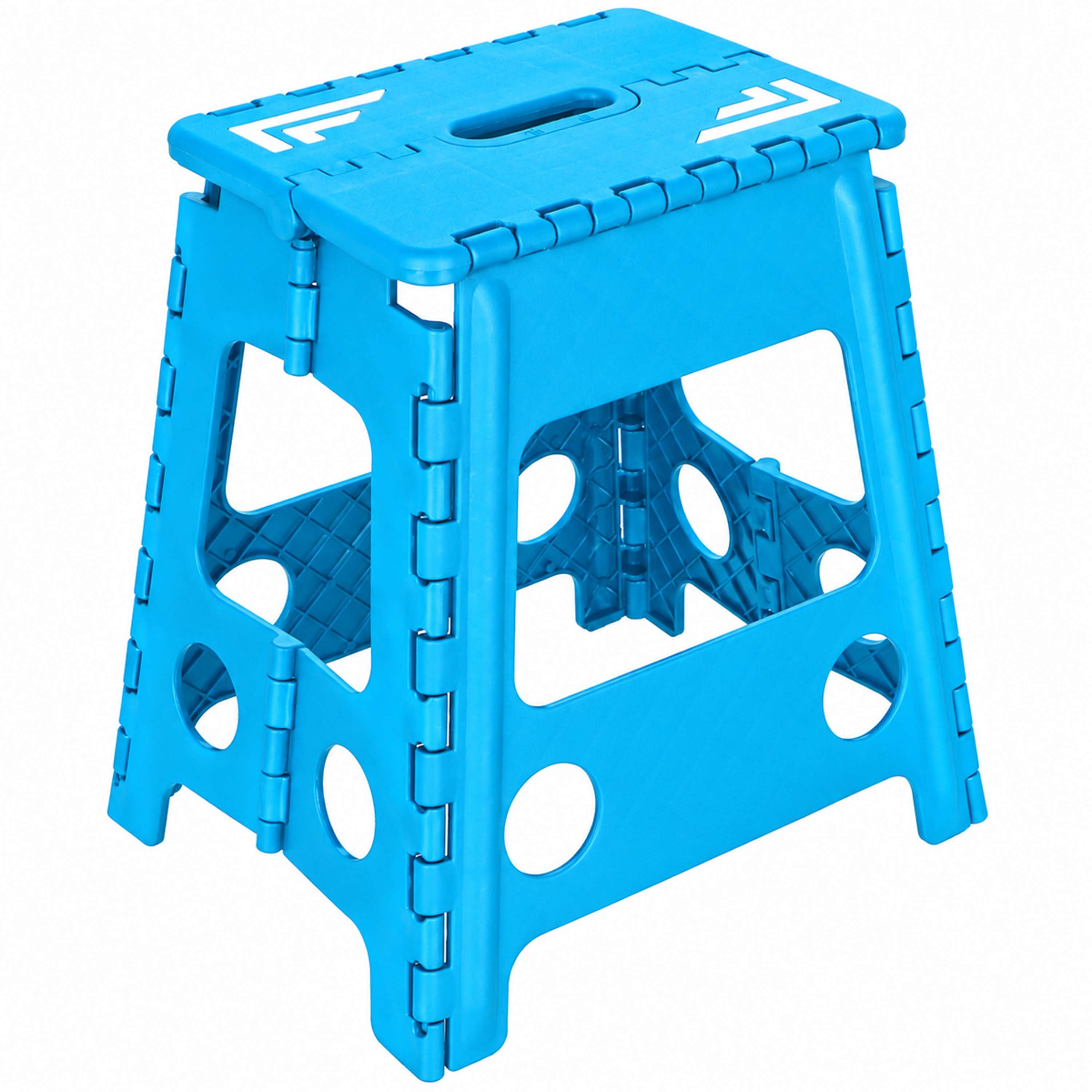 Agradi Horse Aufstiegshilfe Faltbar Blau