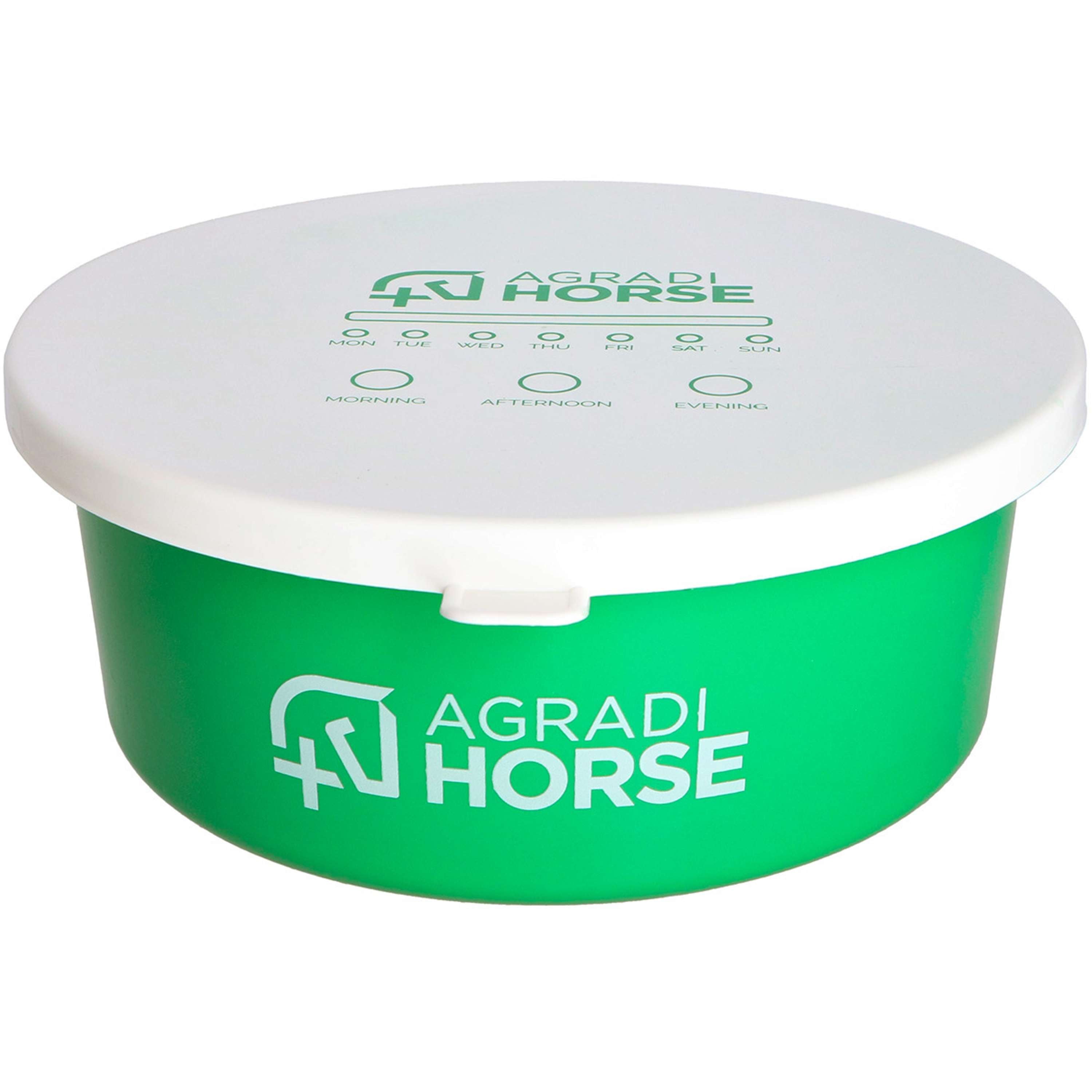 Agradi Horse Müslischale mit Deckel Grün