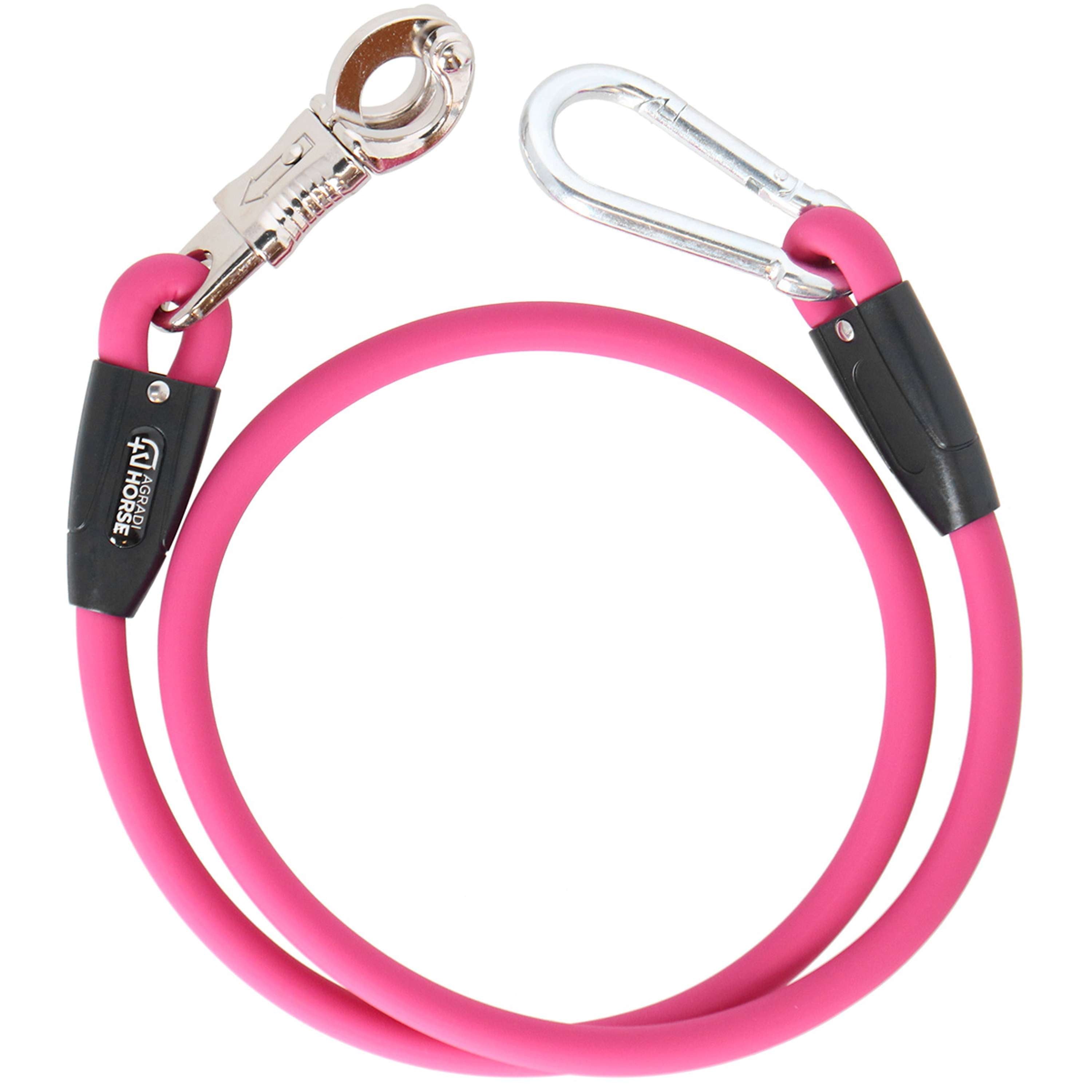 Agradi Horse Anbindestrick Silicone Hot Pink